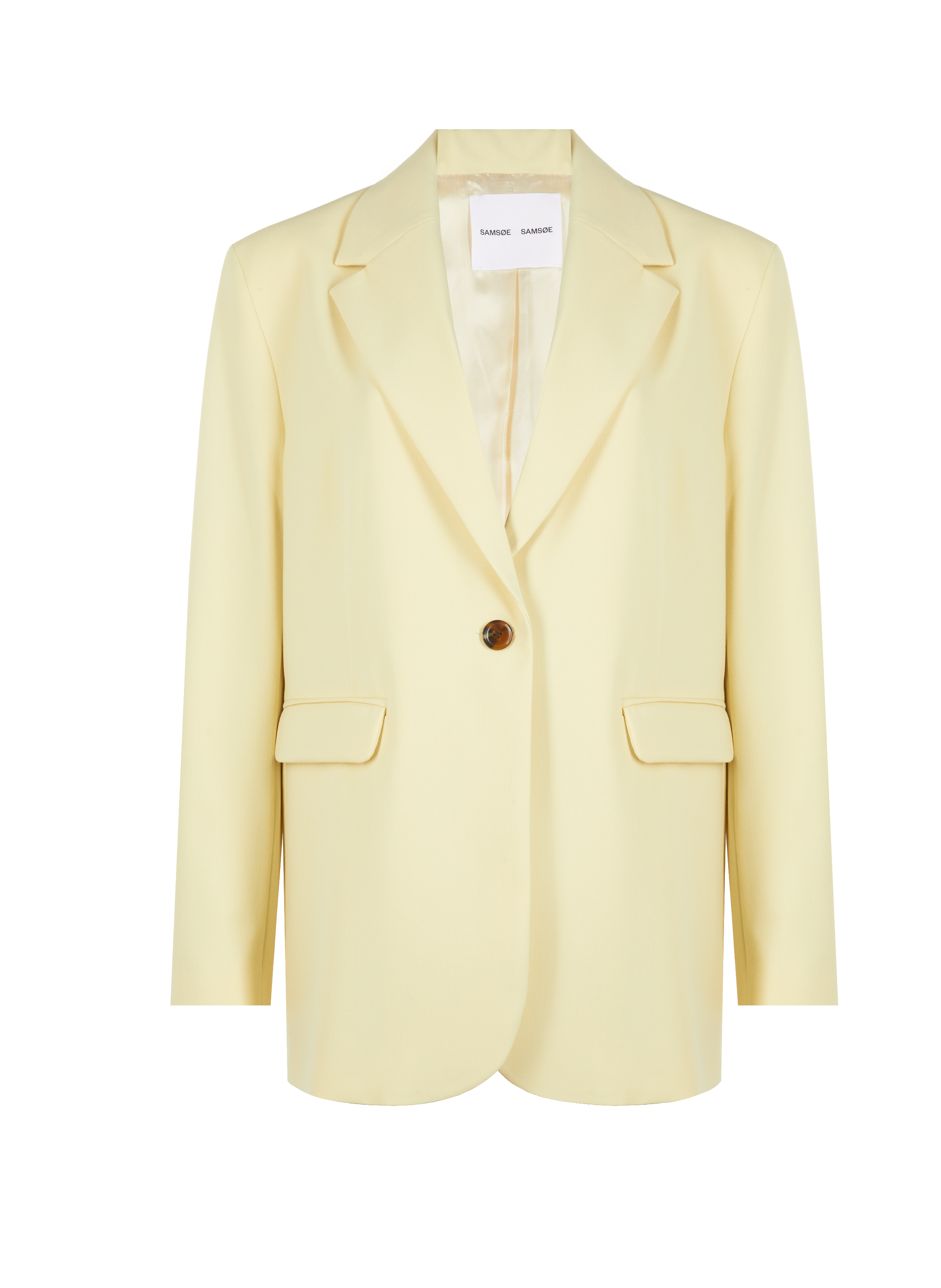 Veste blazer uni Haven SAMSOE SAMSOE Jaune