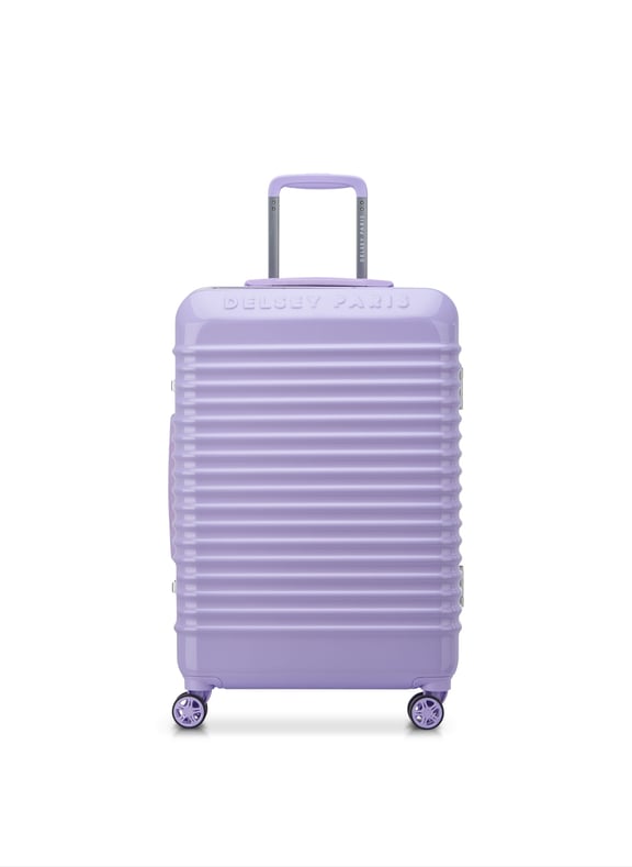Valise soute rigide taille l - bastille 2.0 Violet by DELSEY PARIS DELSEY PARIS Valise soute rigide taille l - bastille 2.0 Violet
