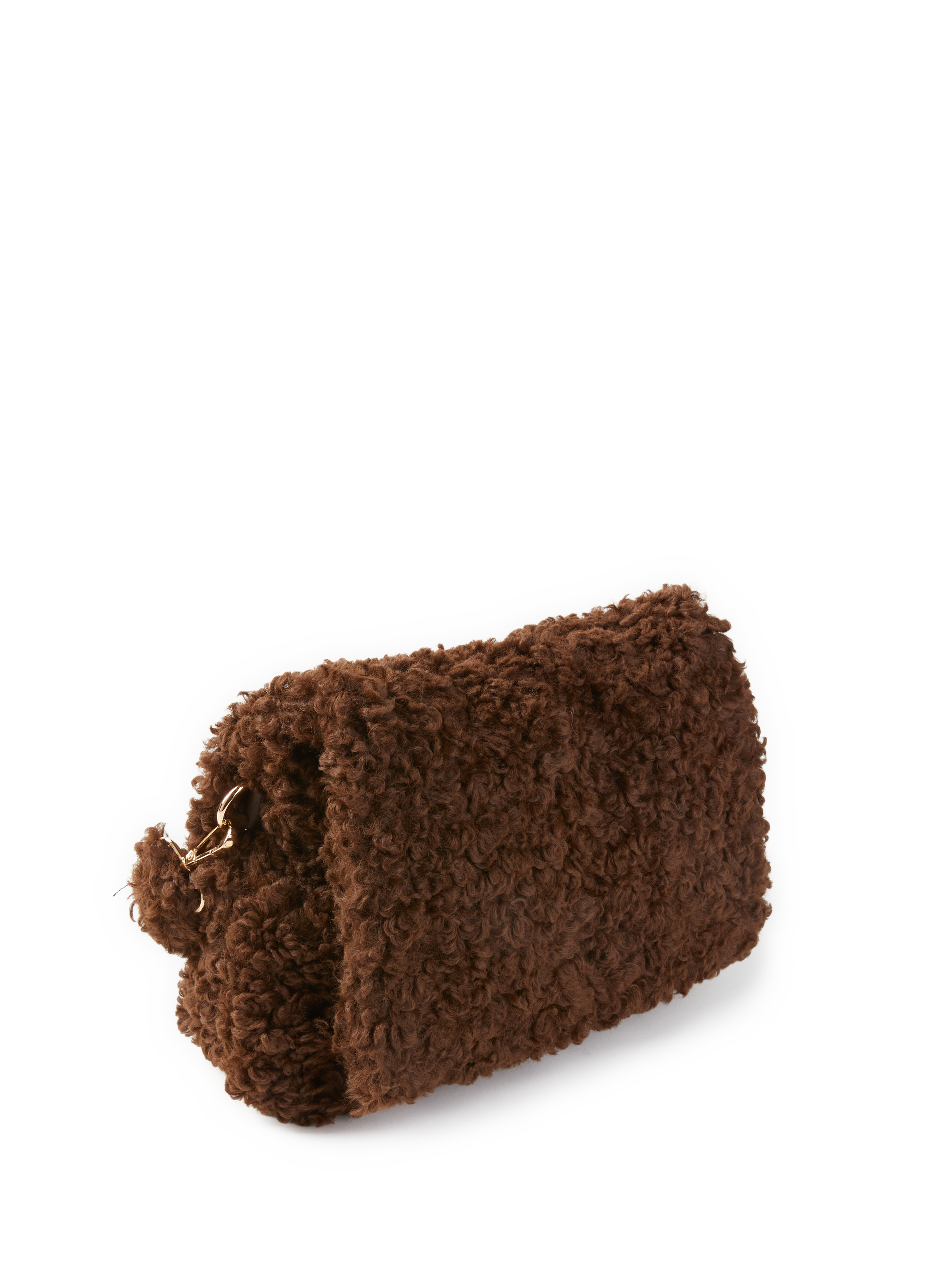 Sac à main texturé  AU PRINTEMPS PARIS Marron