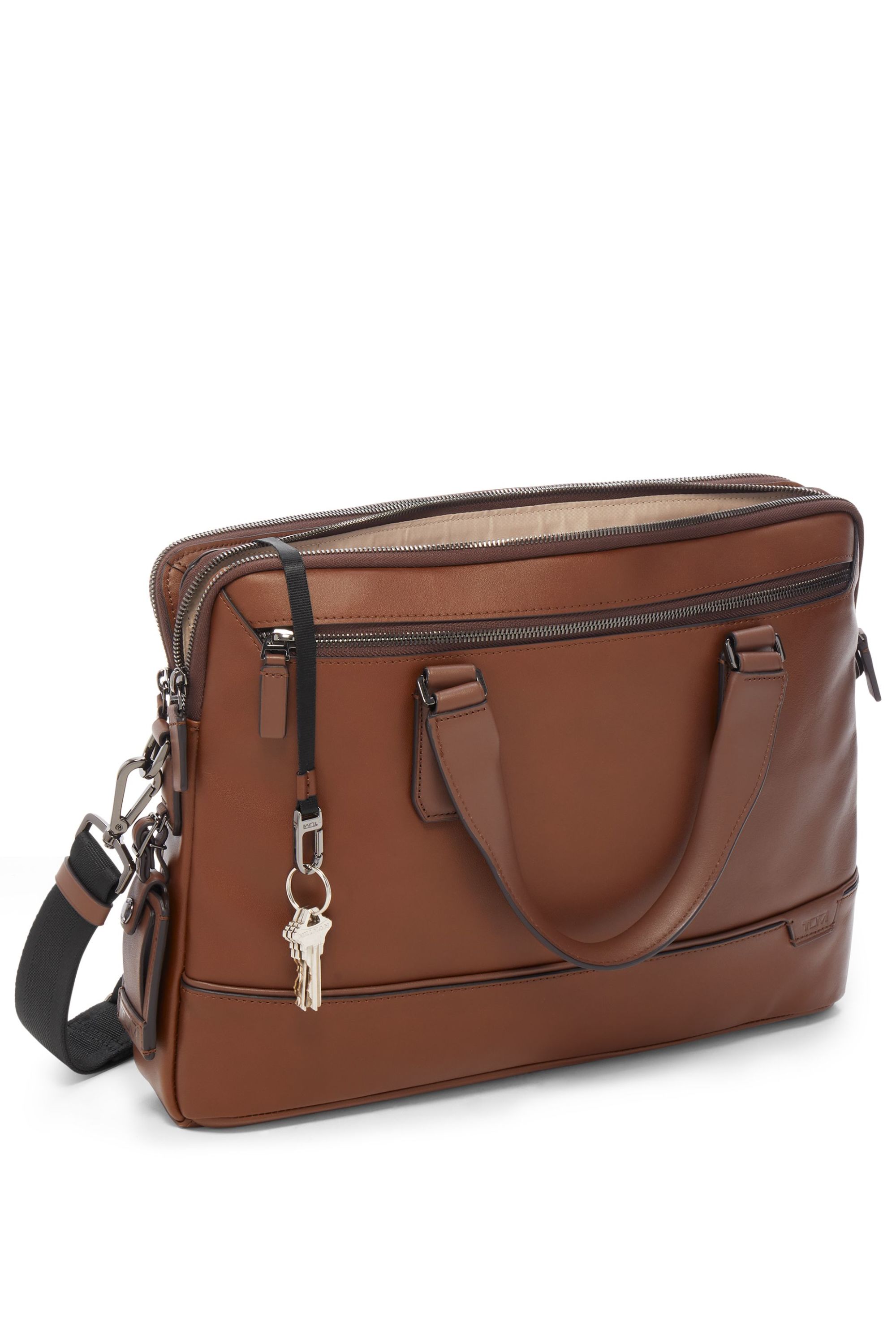 Tumi harrison briefcase taille s TUMI Marron