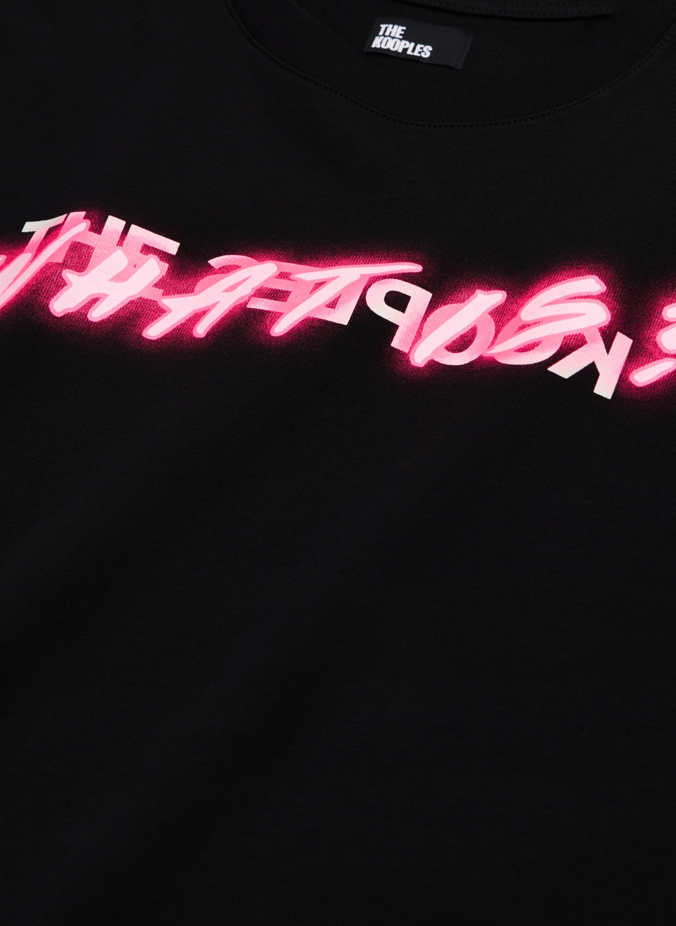 T-shirt en coton what is THE KOOPLES Noir