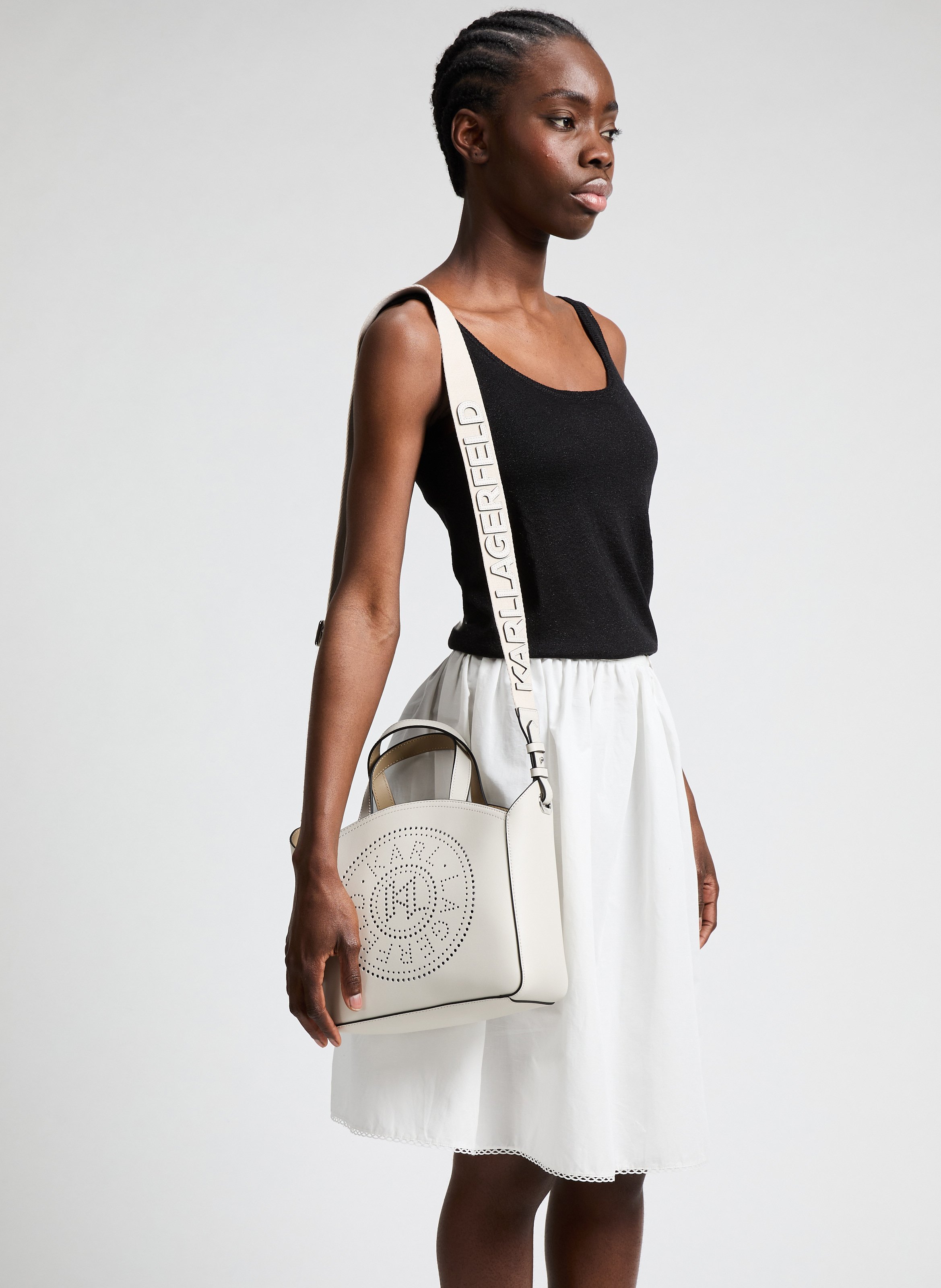 Sac à main en cuir Gris