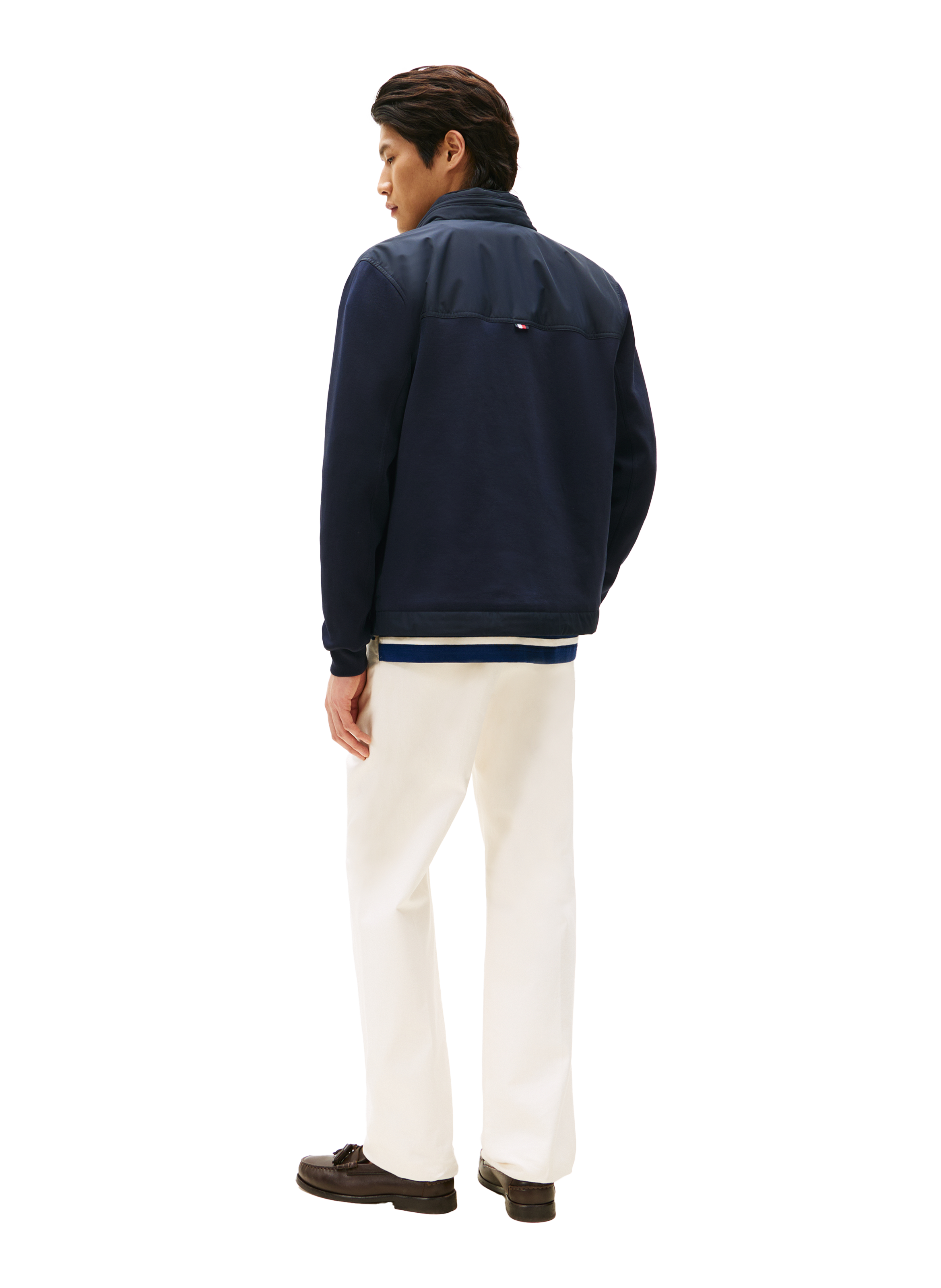 Cotton blend sweatshirt Blue