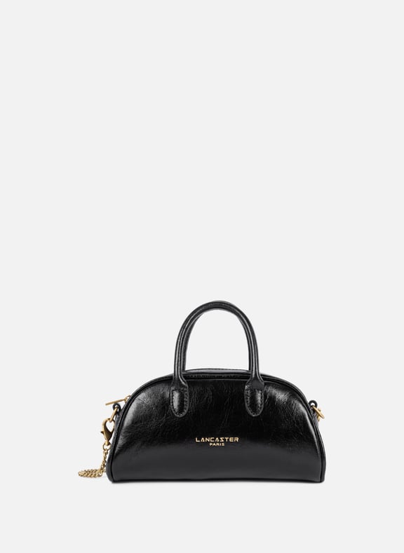 Mini sac à main bowling - rétro bow Noir by LANCASTER LANCASTER Mini sac à main bowling - rétro bow Noir
