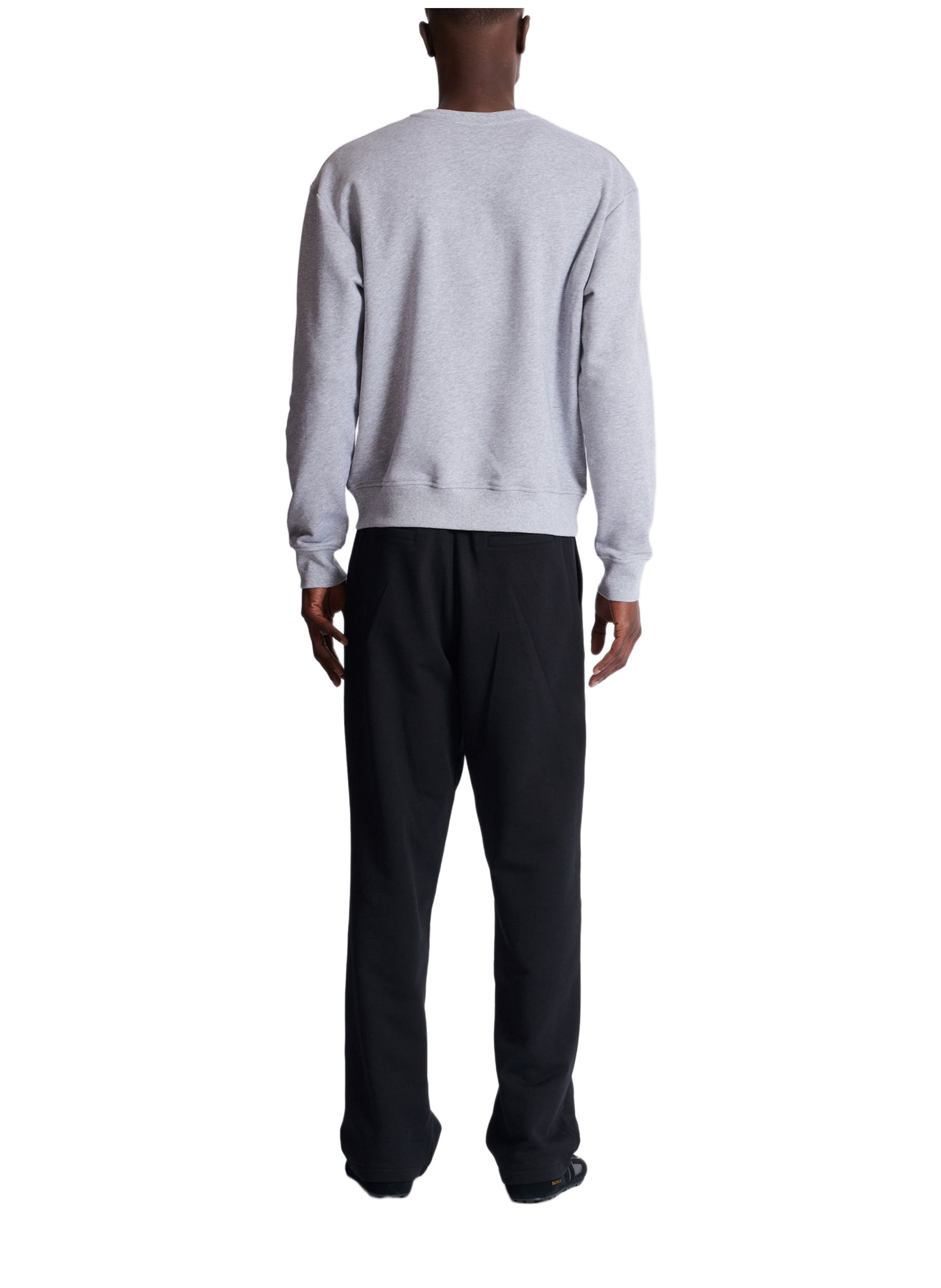 Sweat-shirt avec imprimé balmain BALMAIN Gris