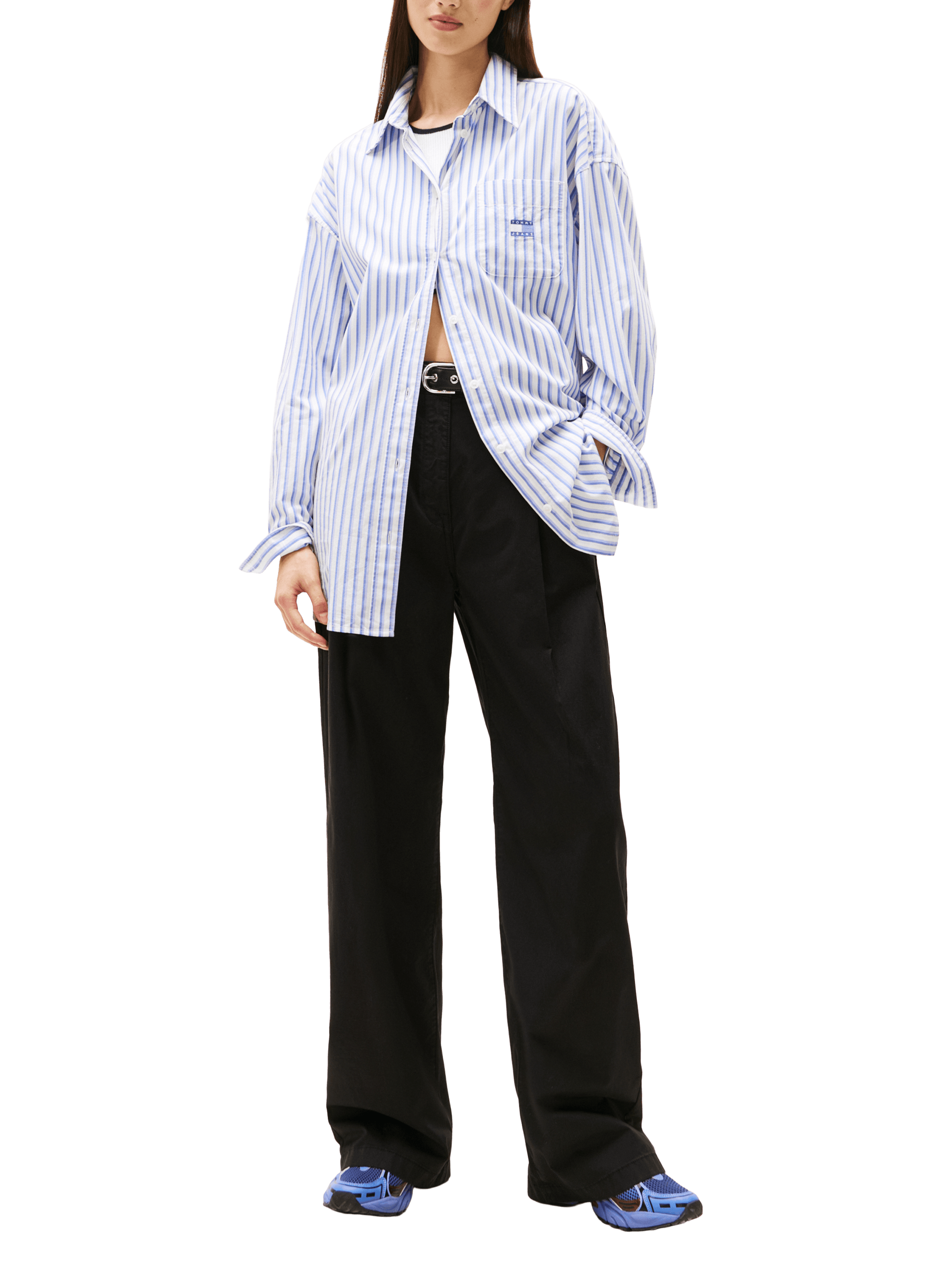 Pantalon Chino en sergé TOMMY HILFIGER Noir