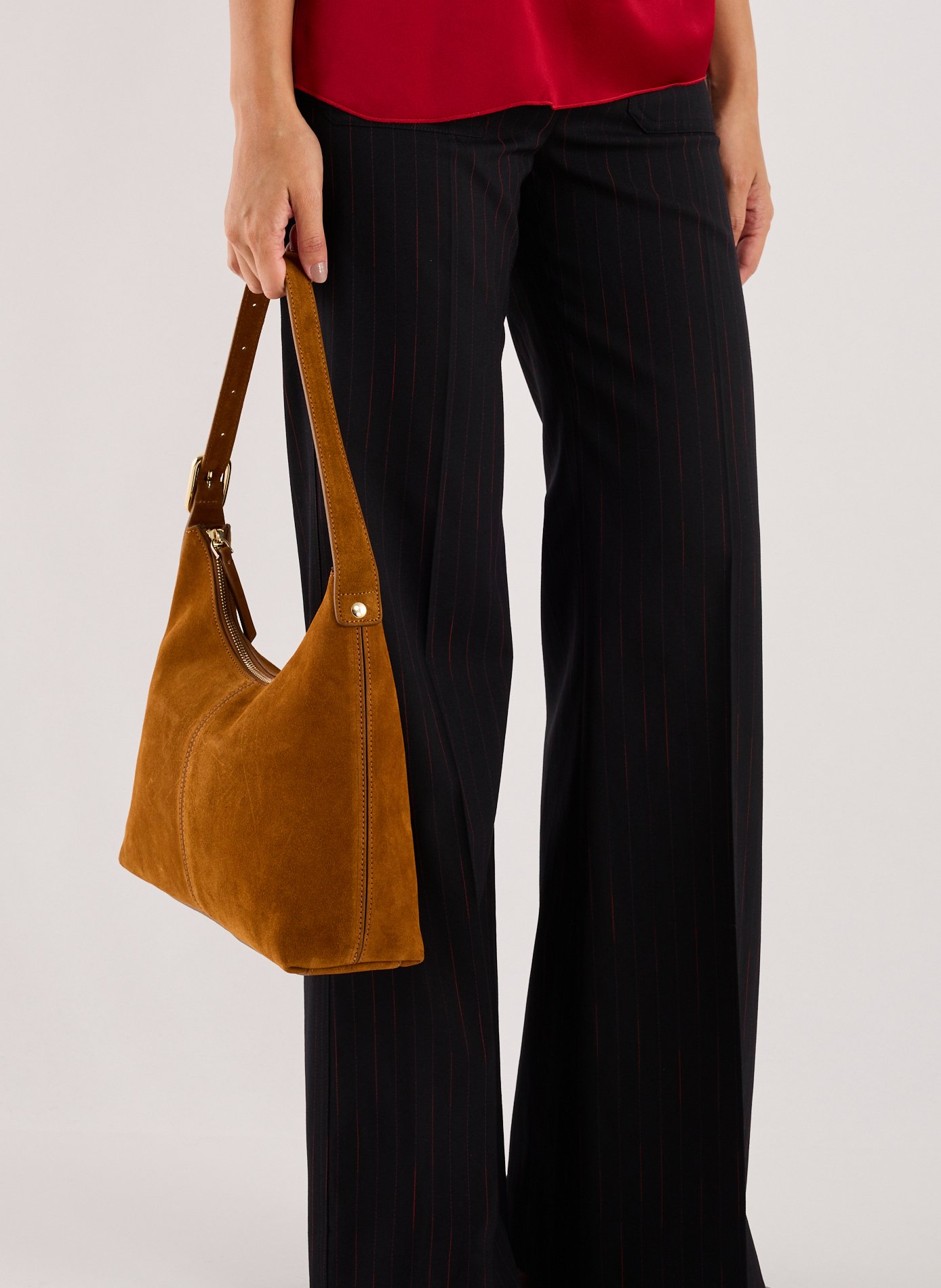 Cara leather handbag  SAISON 1865 Brown