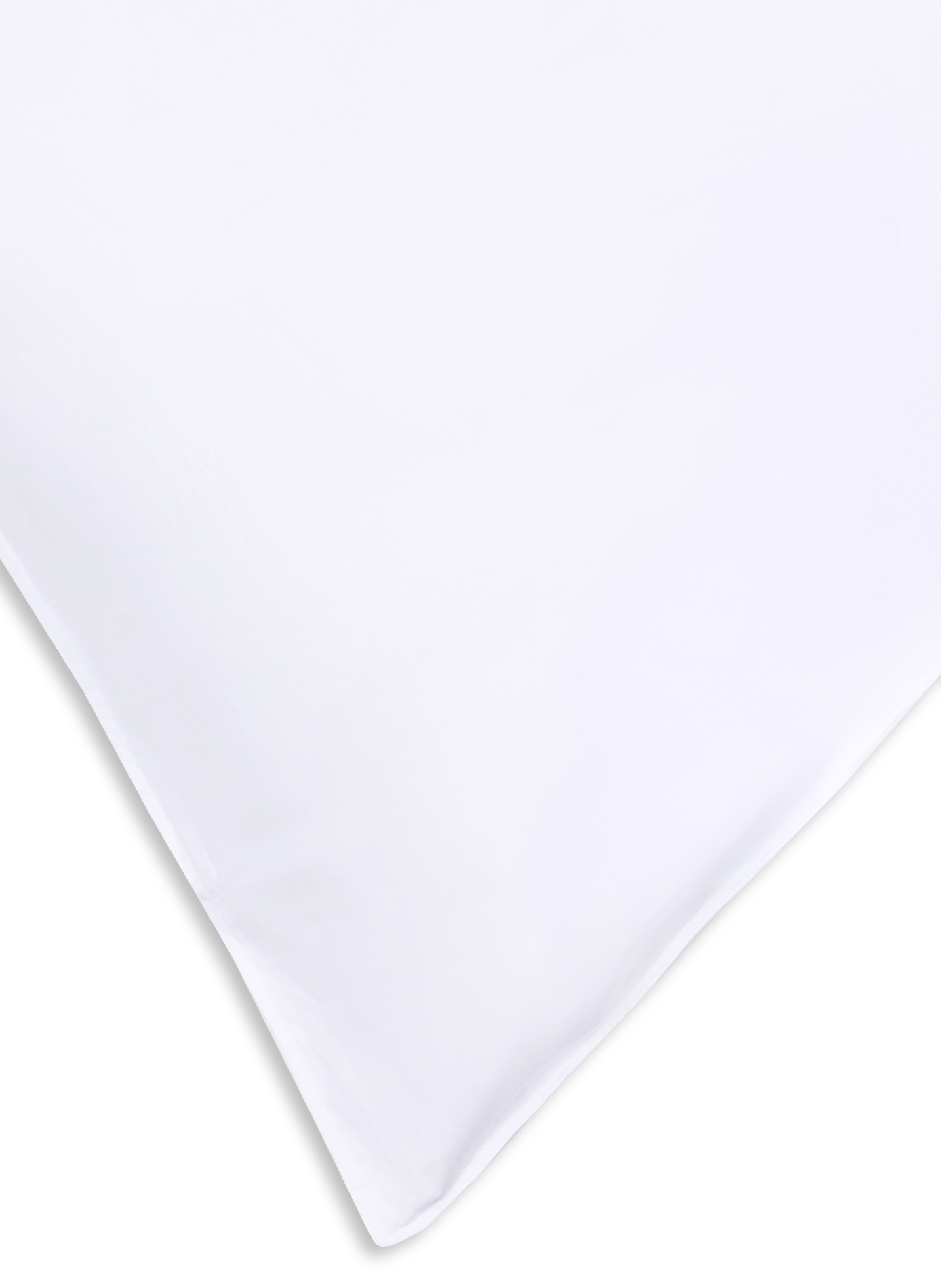 Taie d'oreiller en satin lavé AU PRINTEMPS PARIS Blanc