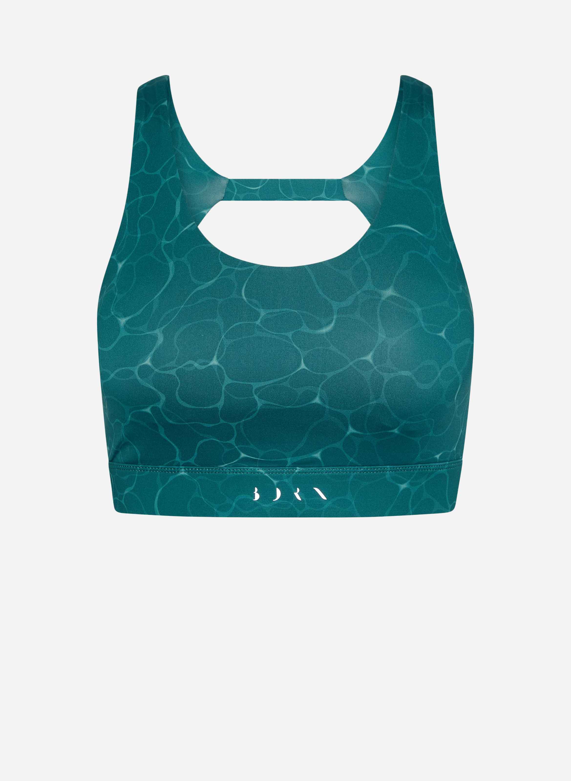 BORN LIVING YOGA Brassière de sport performance fixation moyenne organic Vert