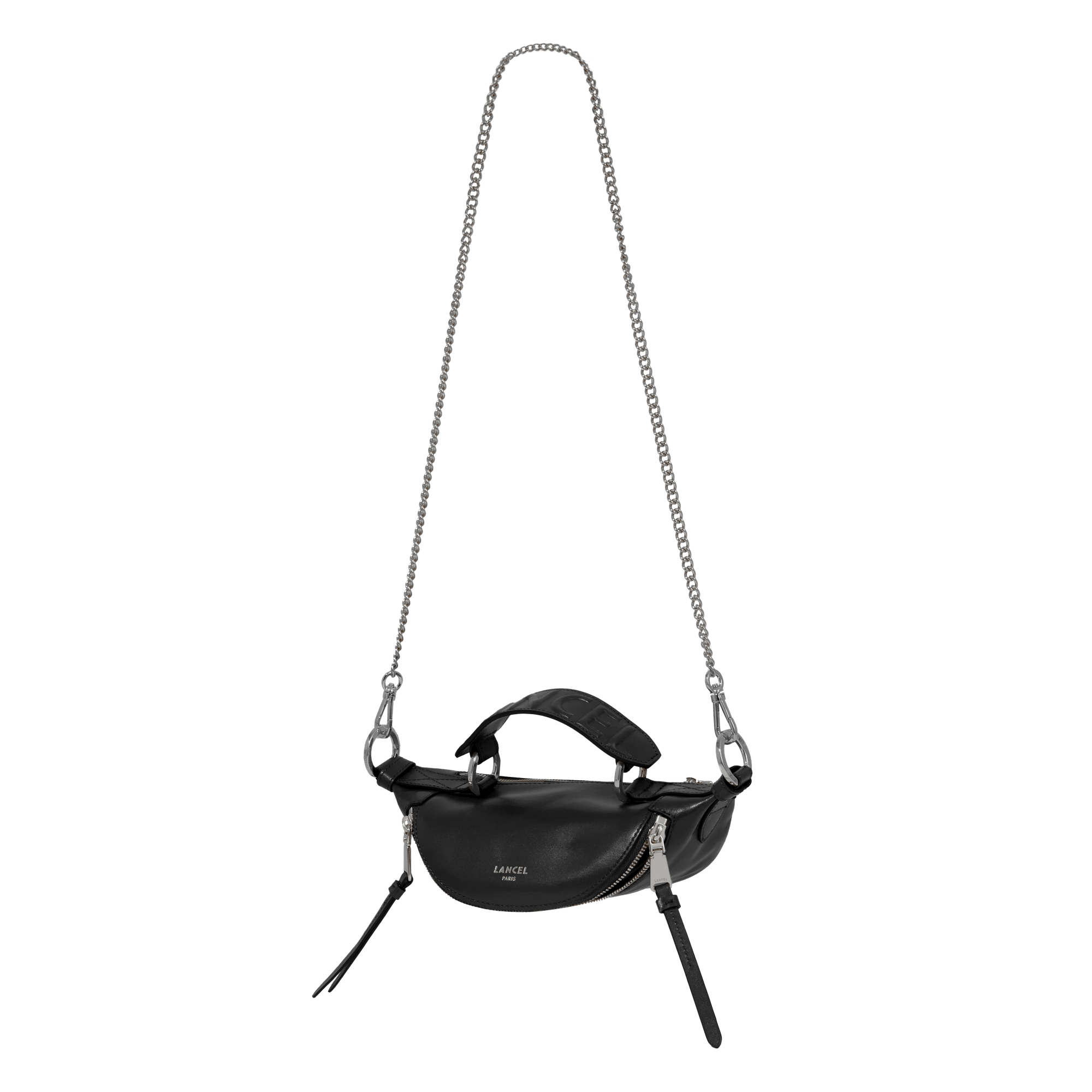 Mini sac porté croisé - origami de lancel LANCEL Noir