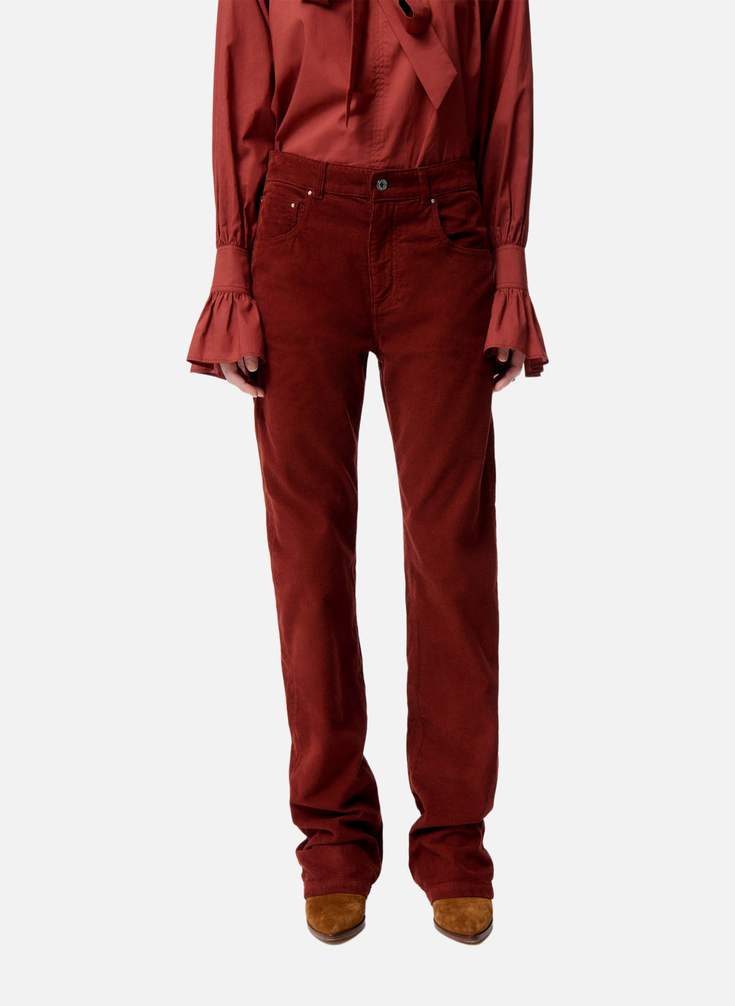 Pantalon farel VANESSA BRUNO Rouge