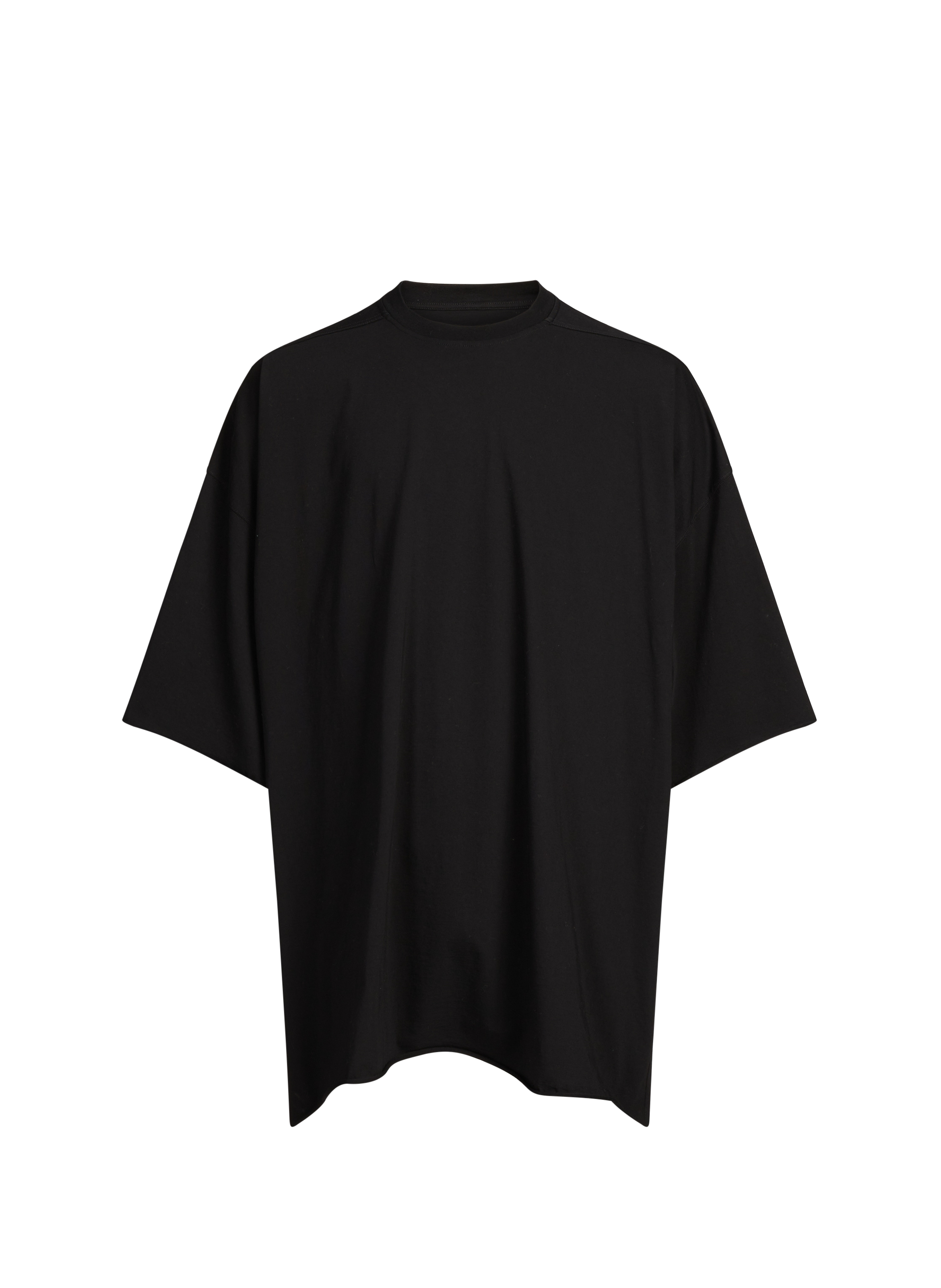 T-shirt manches courtes en coton RICK OWENS Noir