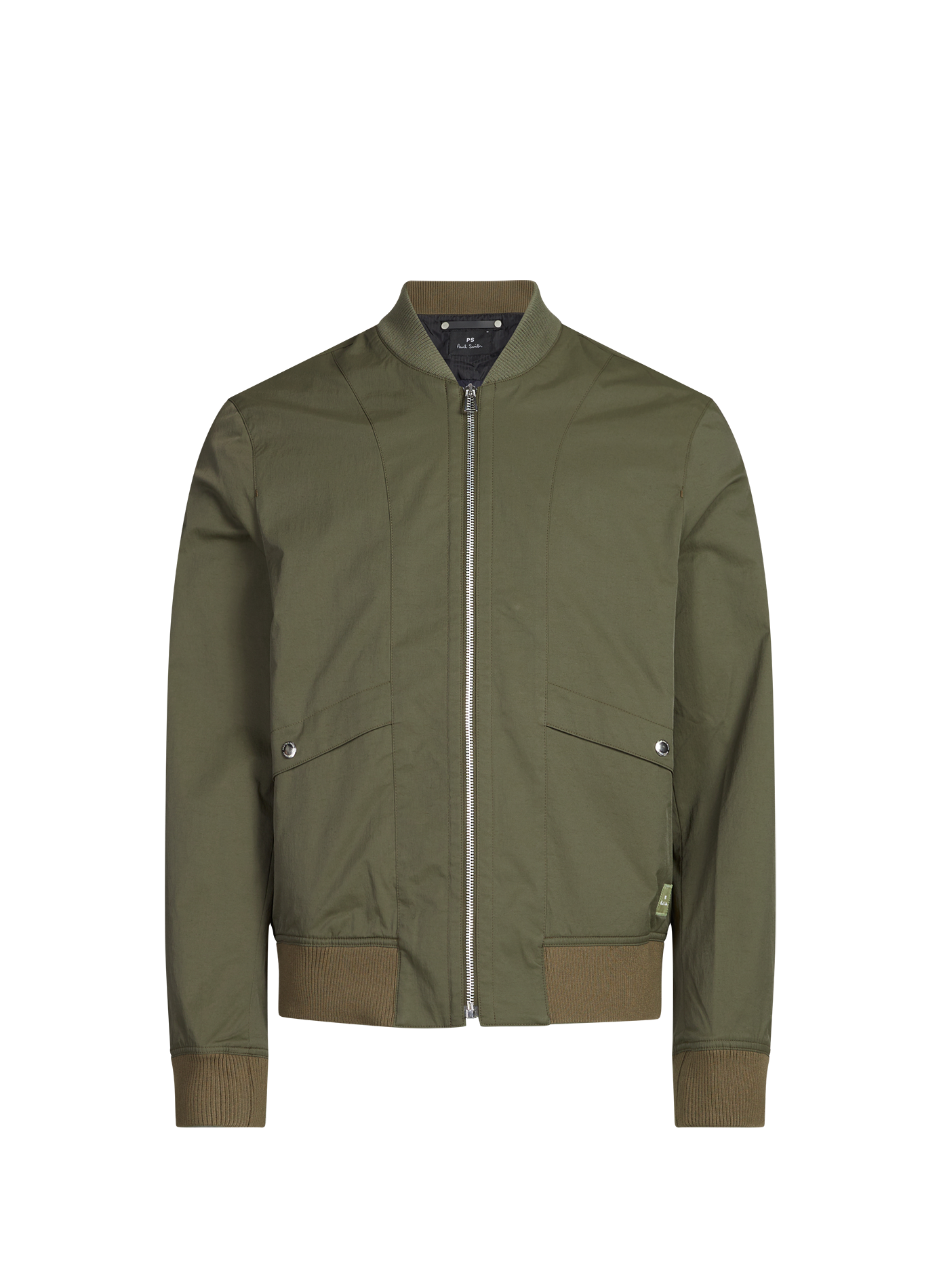 Straight bomber jacket PAUL SMITH Green