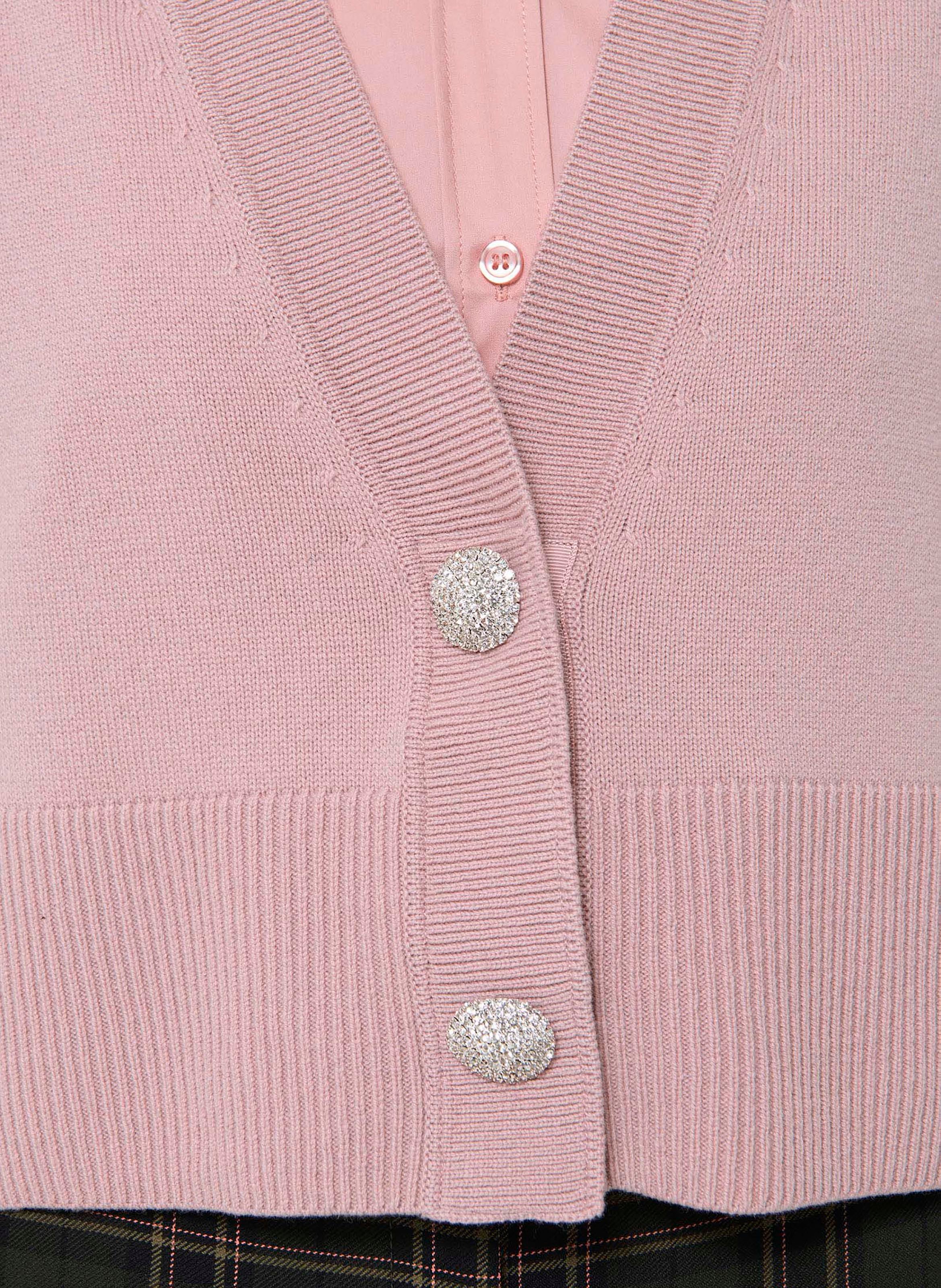Gilet gilles TARA JARMON Rose