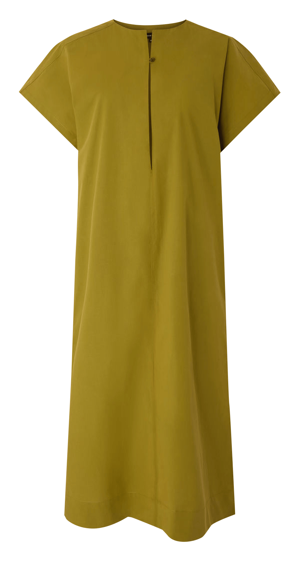 Robe midi en coton bio col rond ianni SOEUR Vert