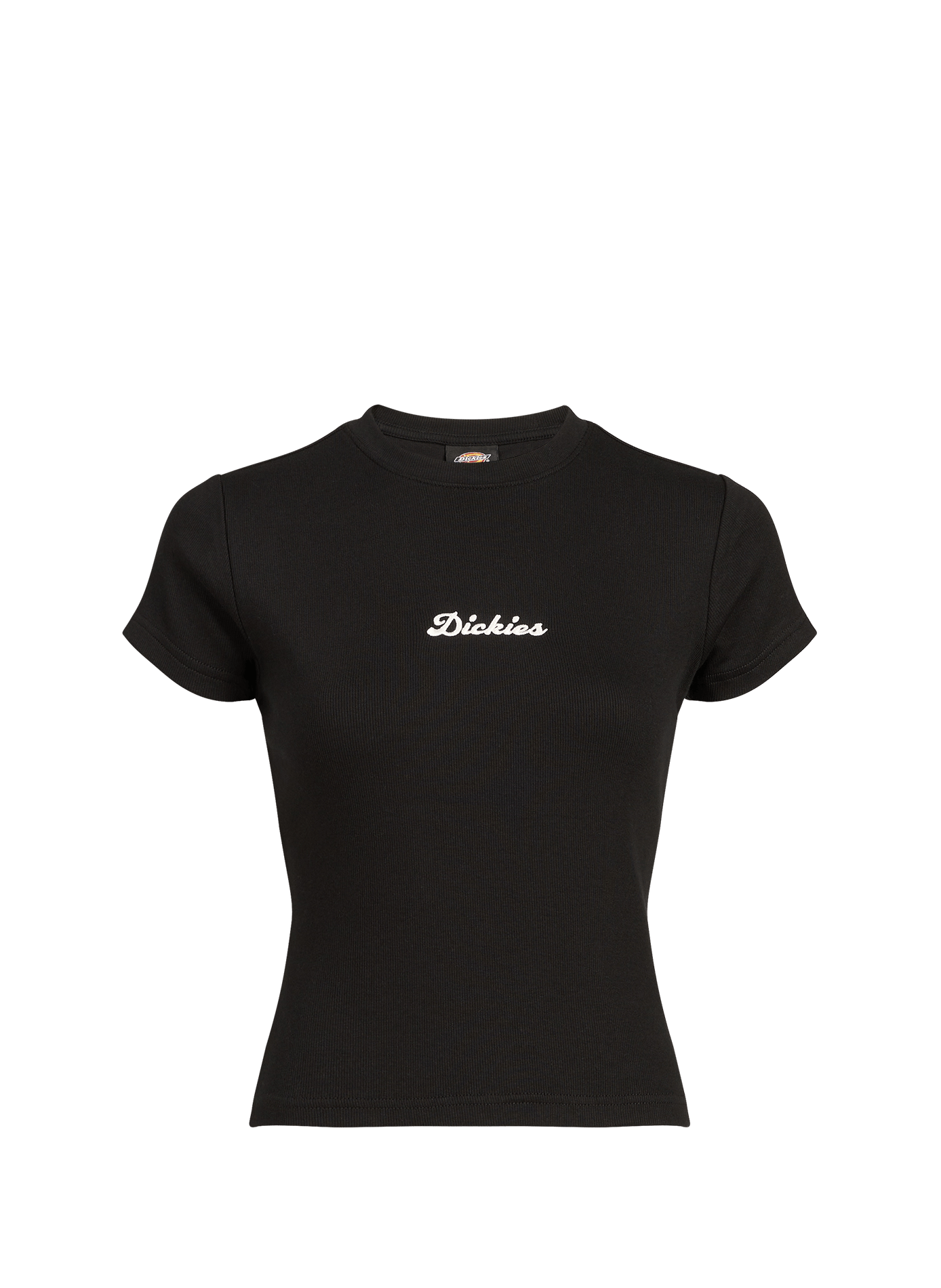 T-shirt à logo brodé en coton mélangé Noir DICKIES