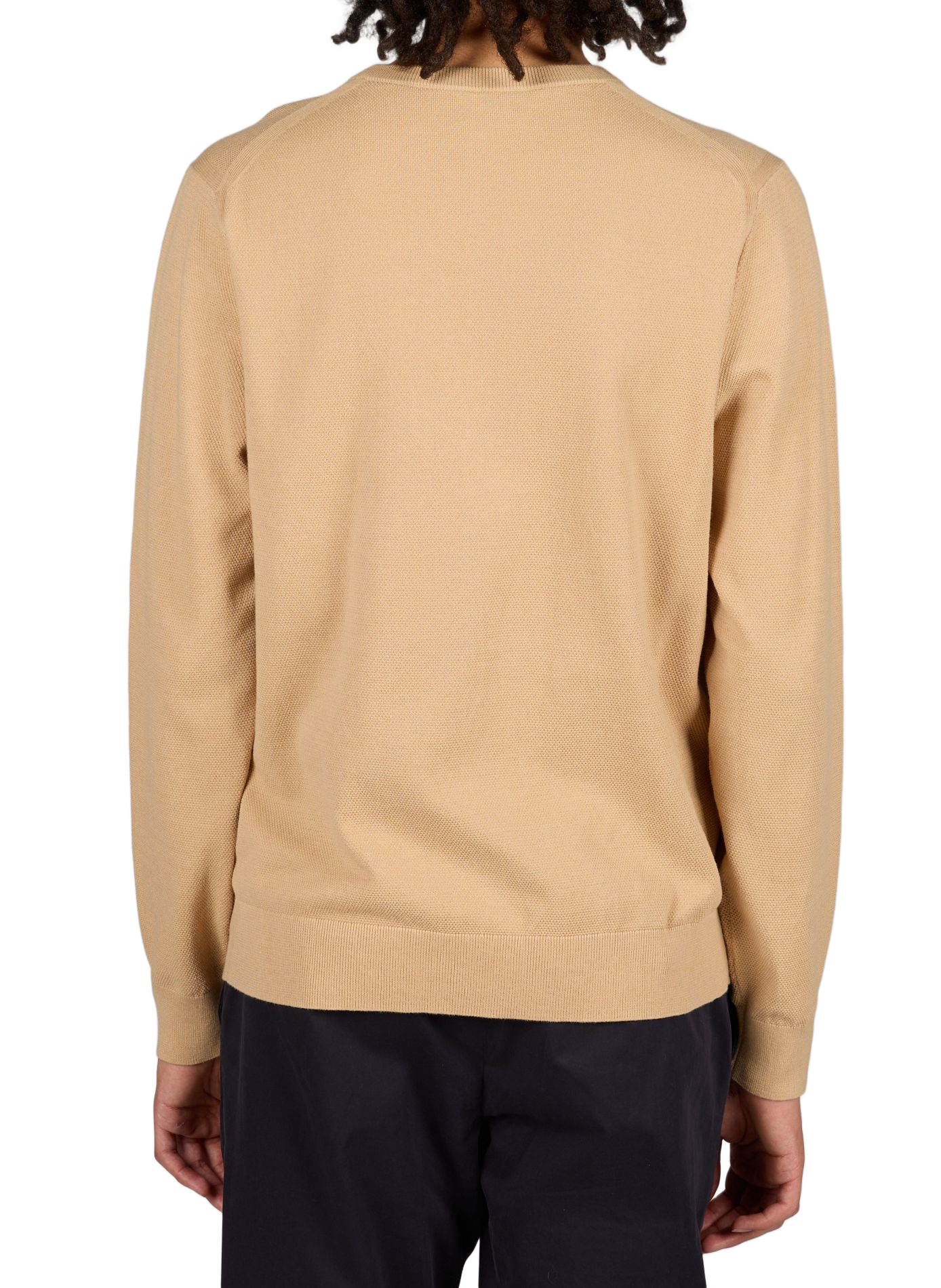 Pull droit à rayures en coton PAUL SMITH Beige