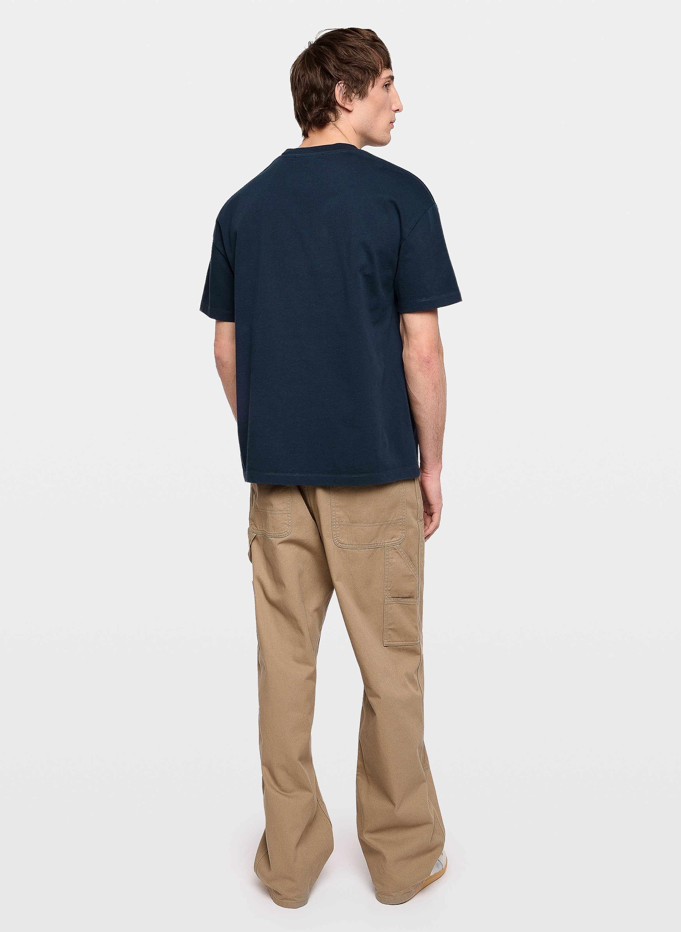 Tee-shirt col rond en coton bio teddy ZADIG&VOLTAIRE Bleu