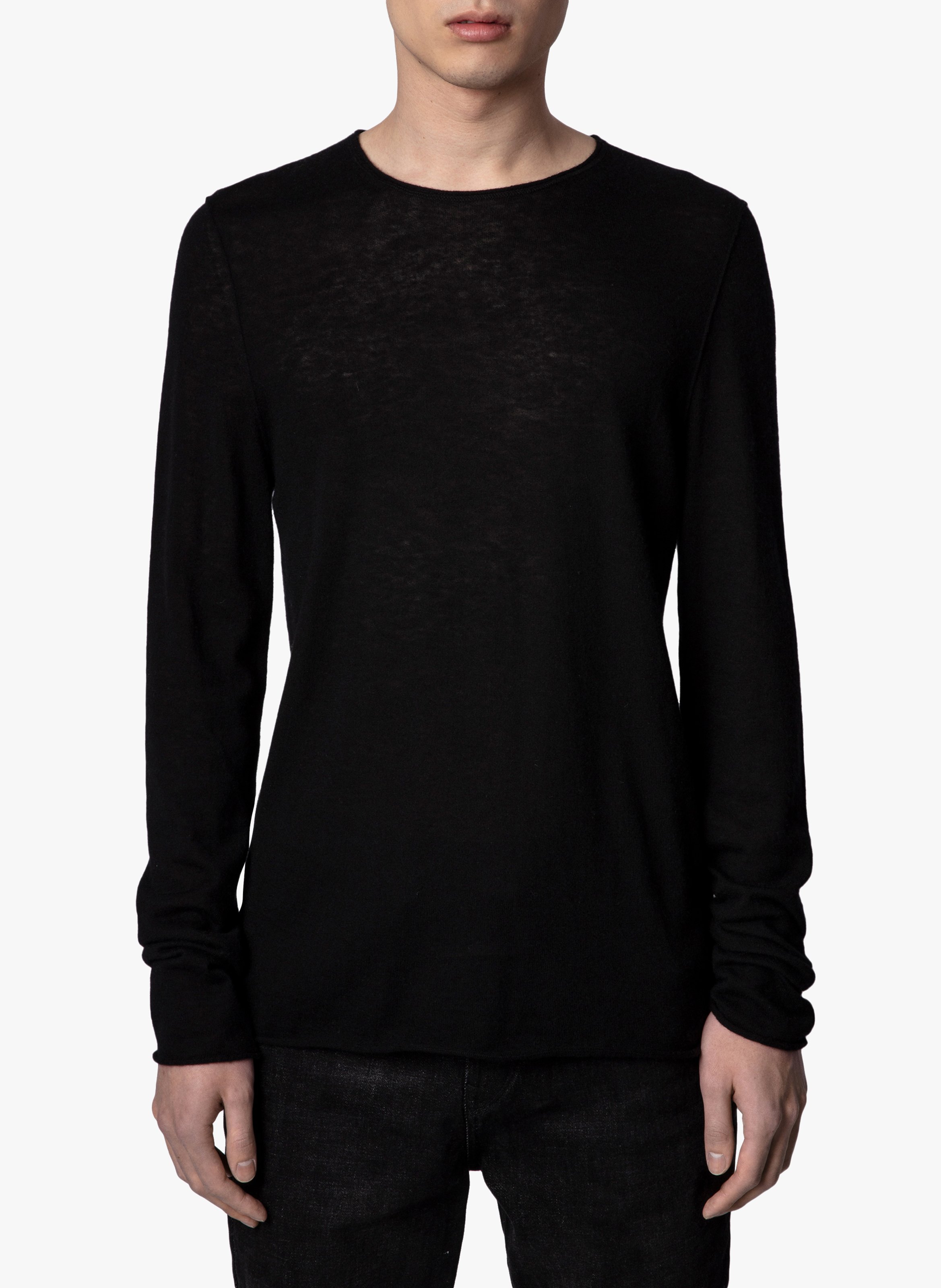 Pull droit en cachemire teiss ZADIG&VOLTAIRE Zwart