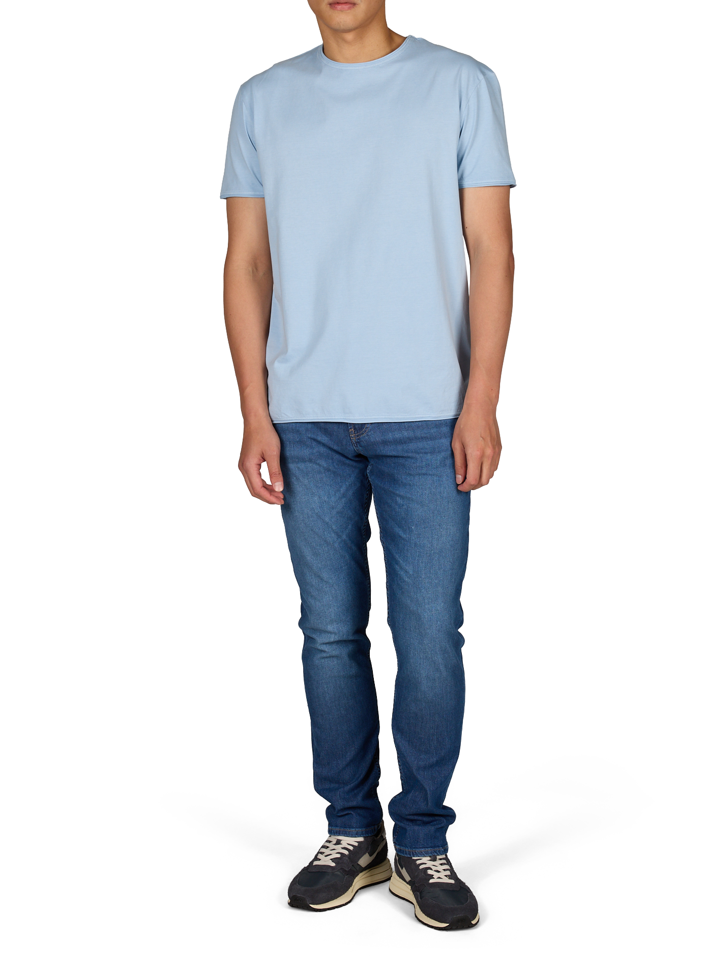 Jean slim en coton STRELLSON Bleu