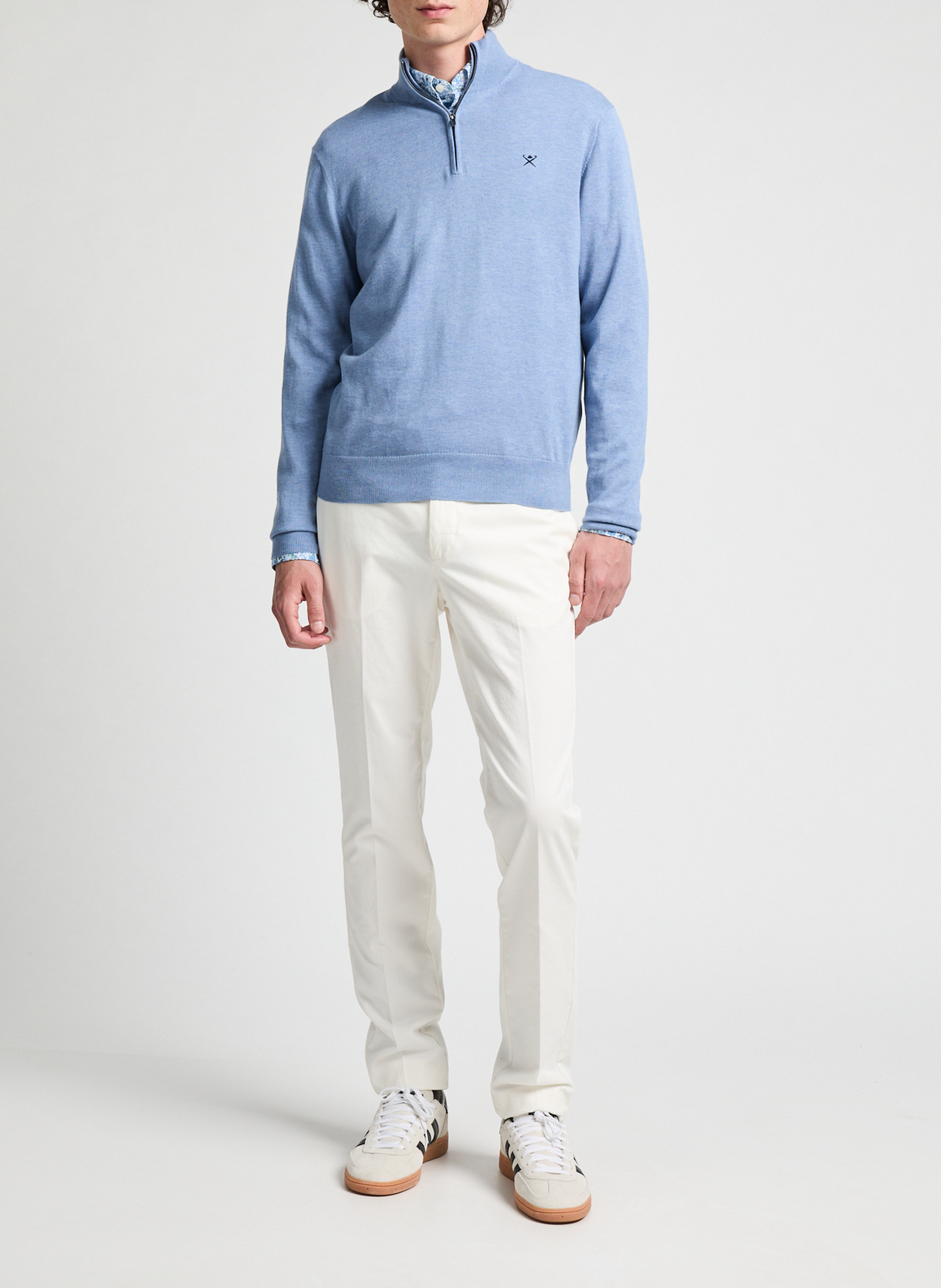  Printed cotton shirt AU PRINTEMPS PARIS Blue