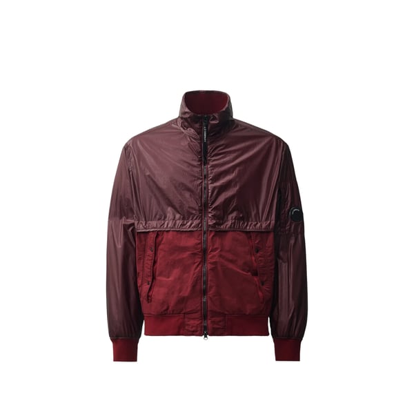 Veste à col montant texturée Veste à col montant texturée