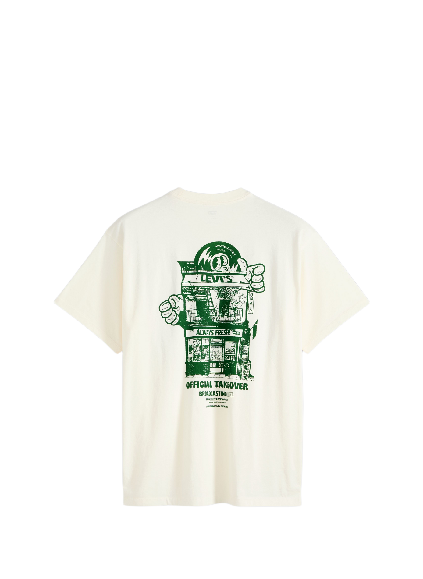 Printed T-shirt LEVI'S Beige