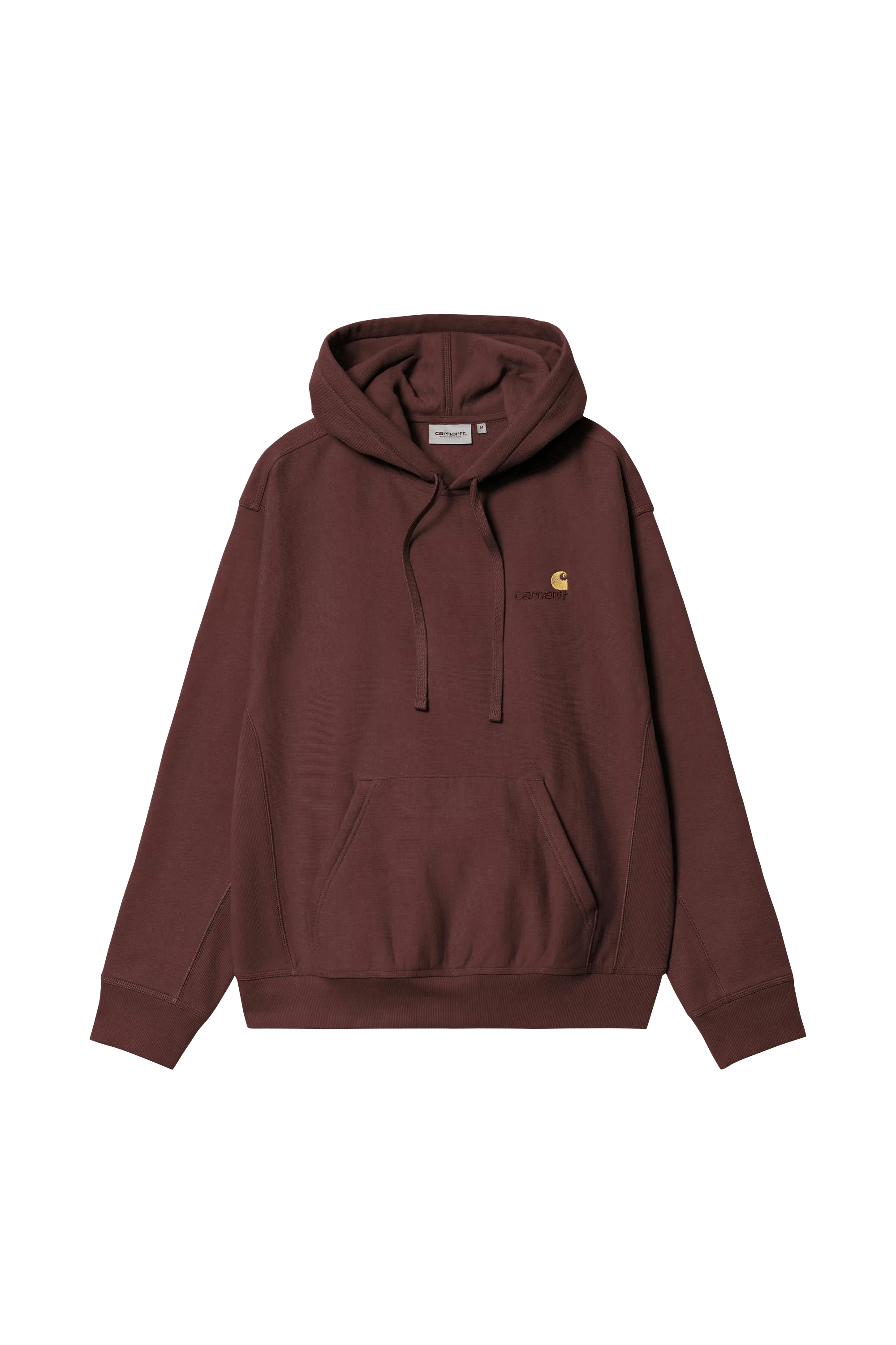 Hoodie american script CARHARTT WIP Rouge