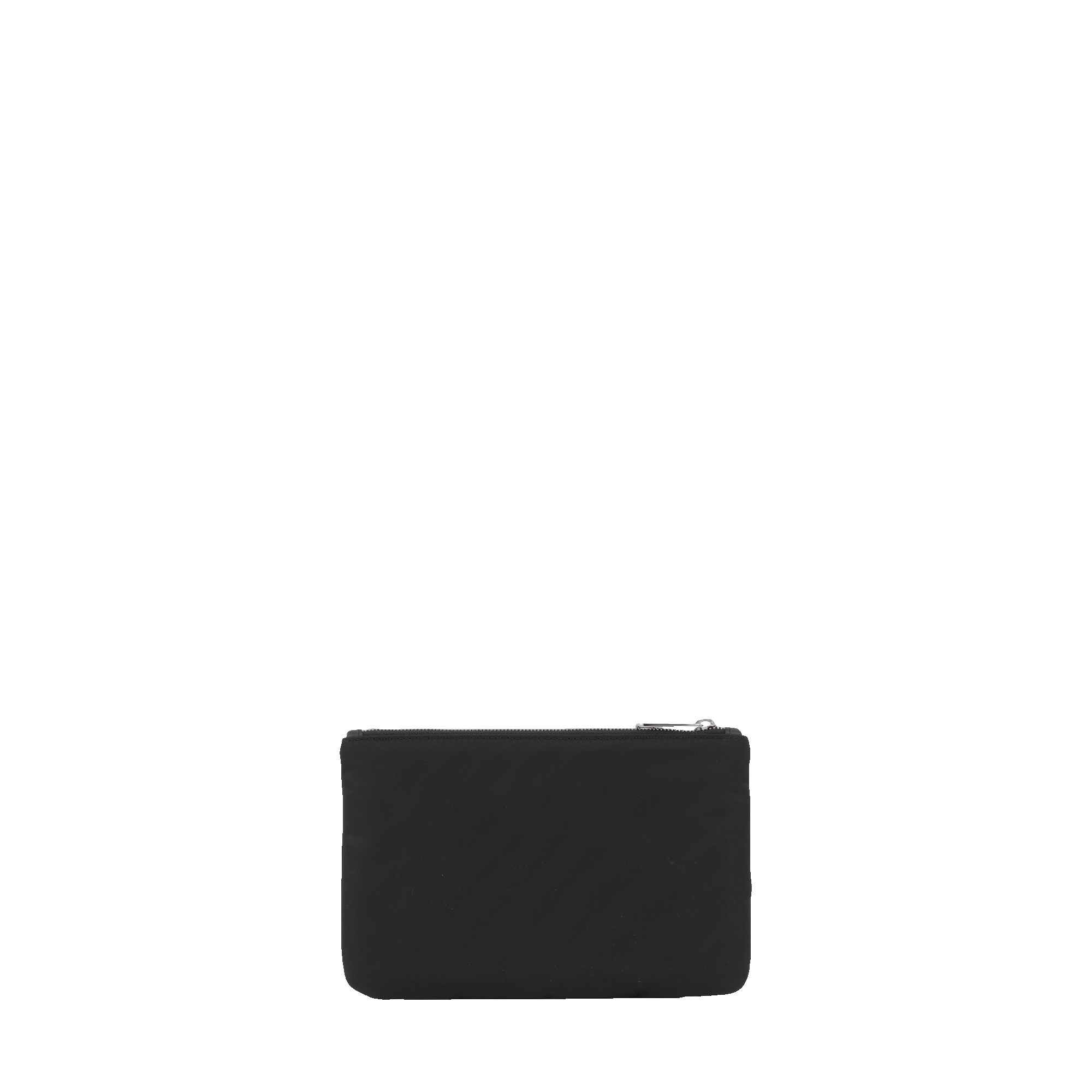 Ritszak van gerecycled nylon met logo en ritssluiting lancel 1876. LANCEL Zwart