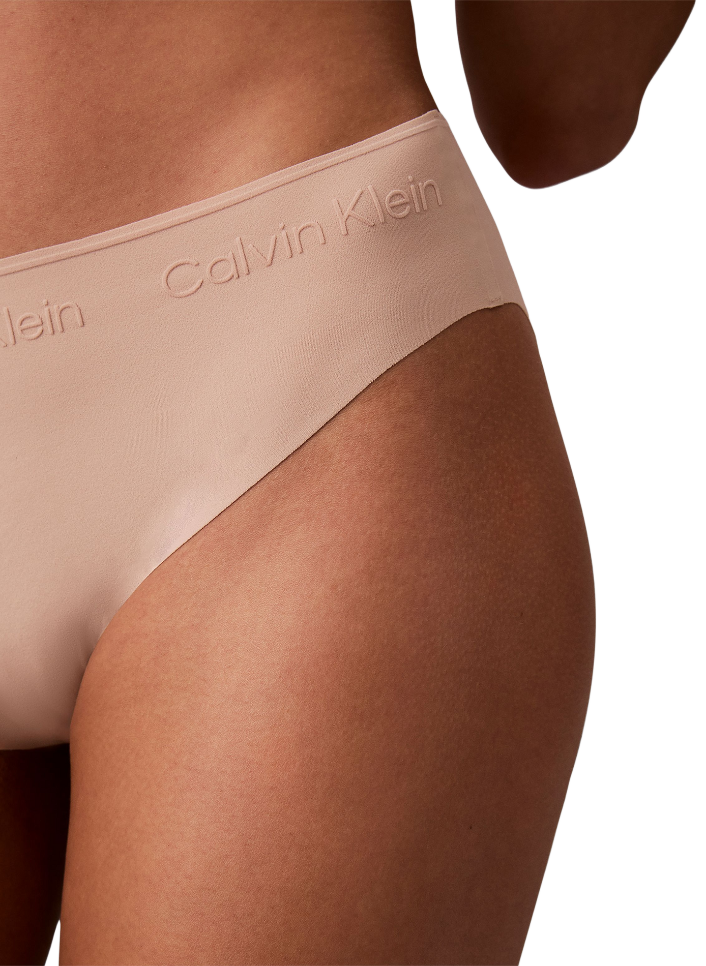 Invisible seamless briefs | Beige CALVIN KLEIN Women