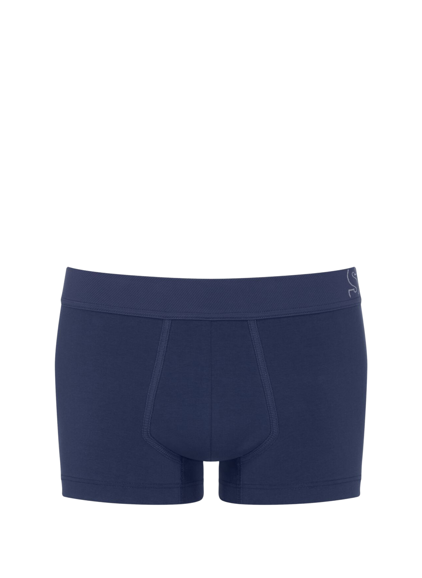Cotton-blend boxers  Blue black