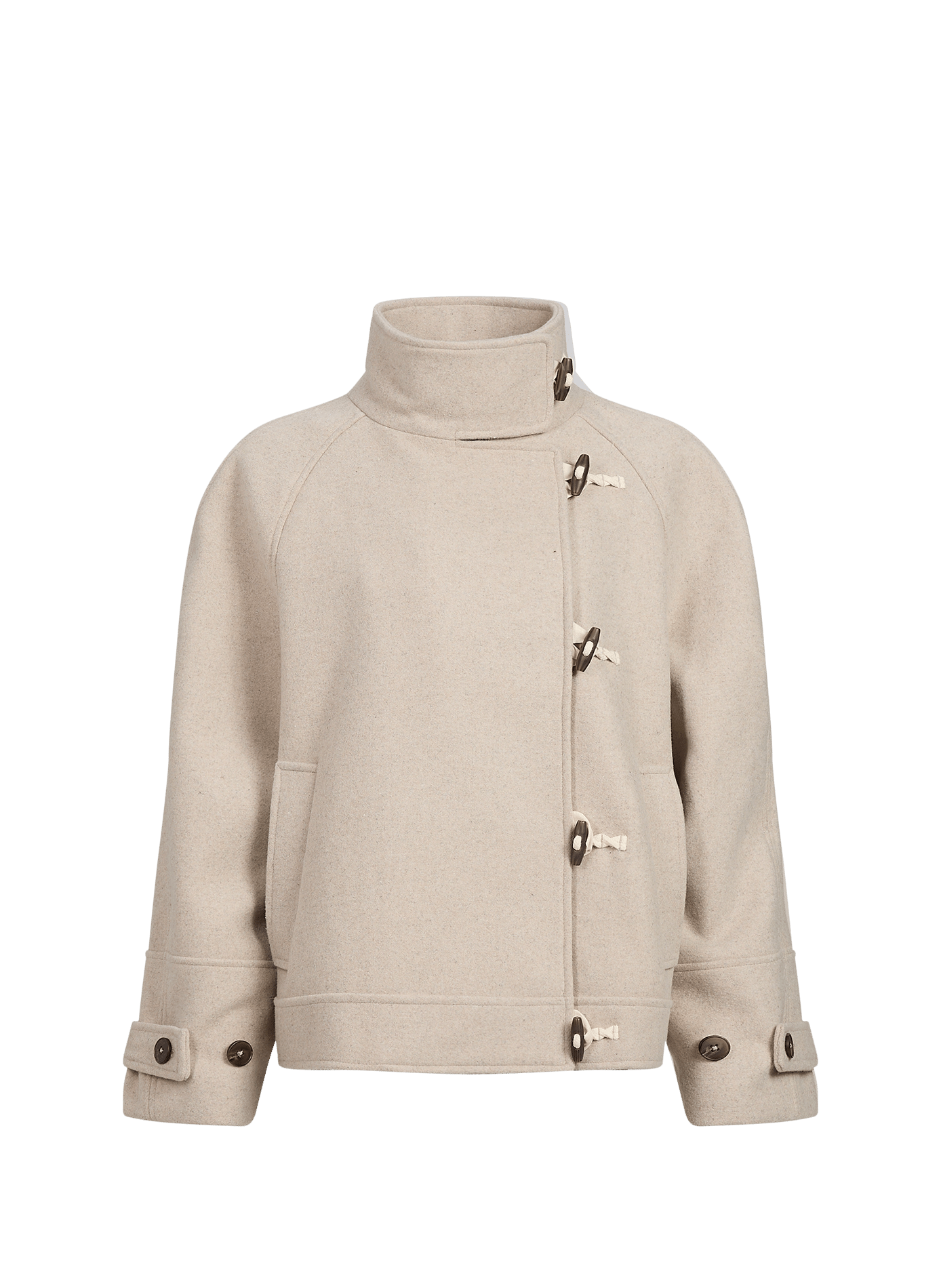 High-neck duffle coat MSCH Beige