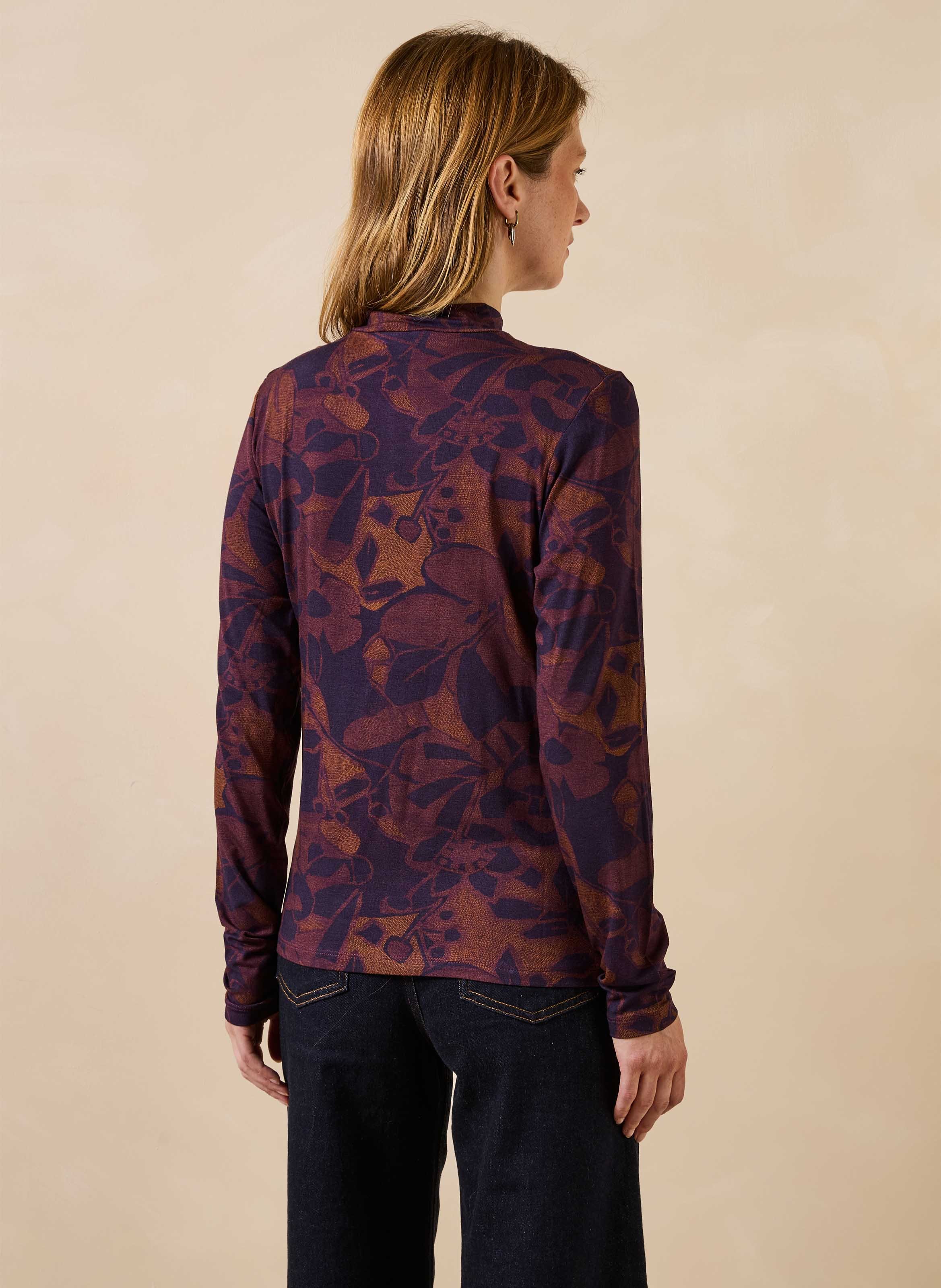 T-shirt met ronde hals LA FEE MARABOUTEE Veelkleurig