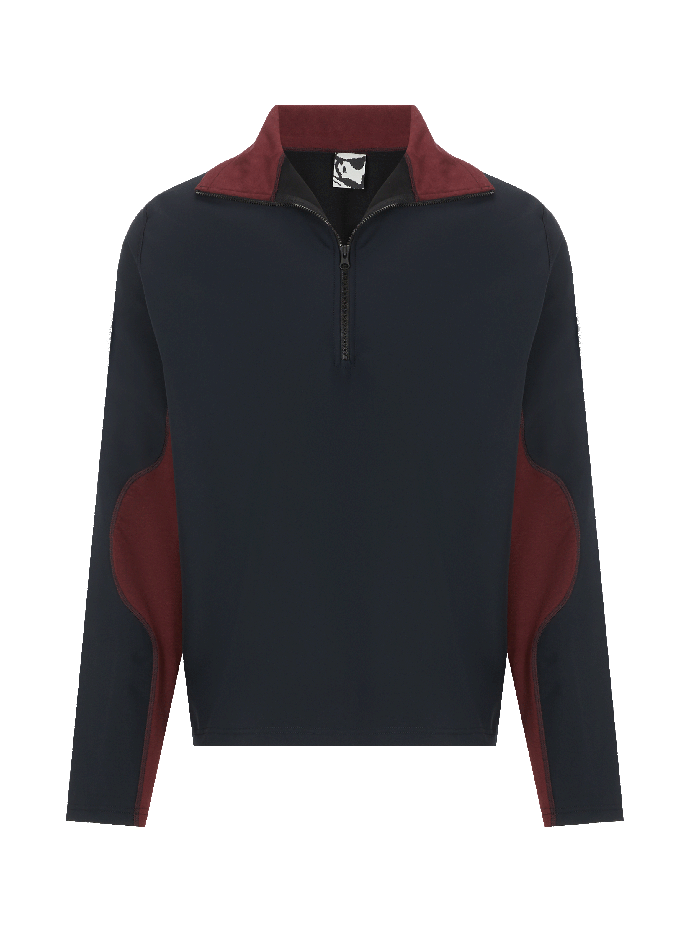 Sweatshirt coupe-vent bi-matière