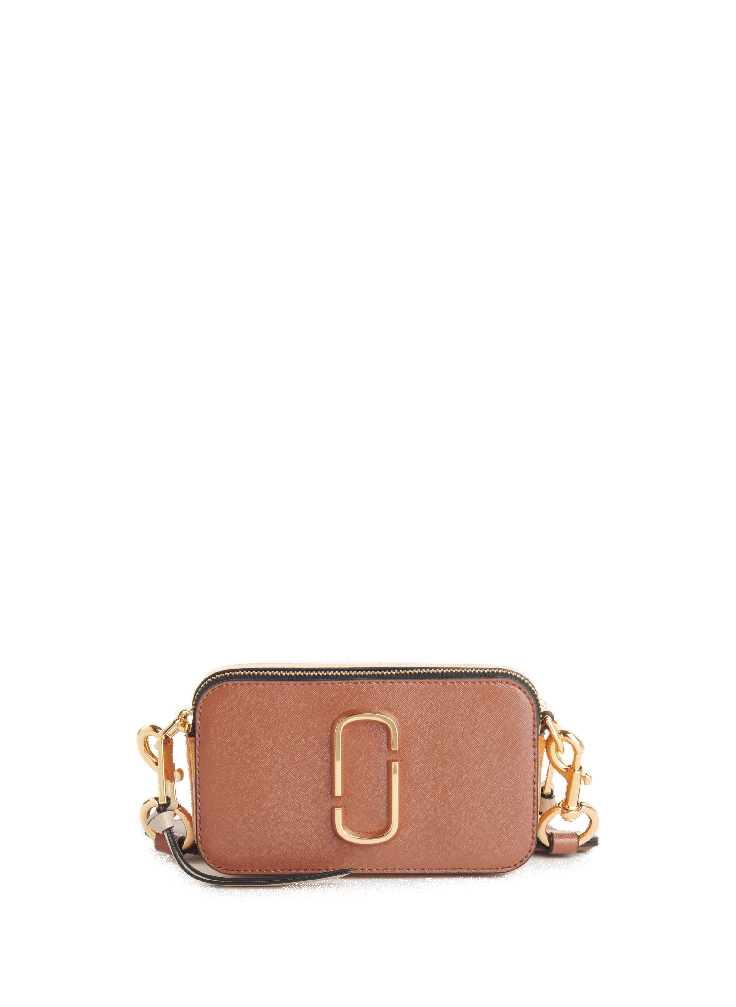 Snapshot leather bag MARC JACOBS Brown