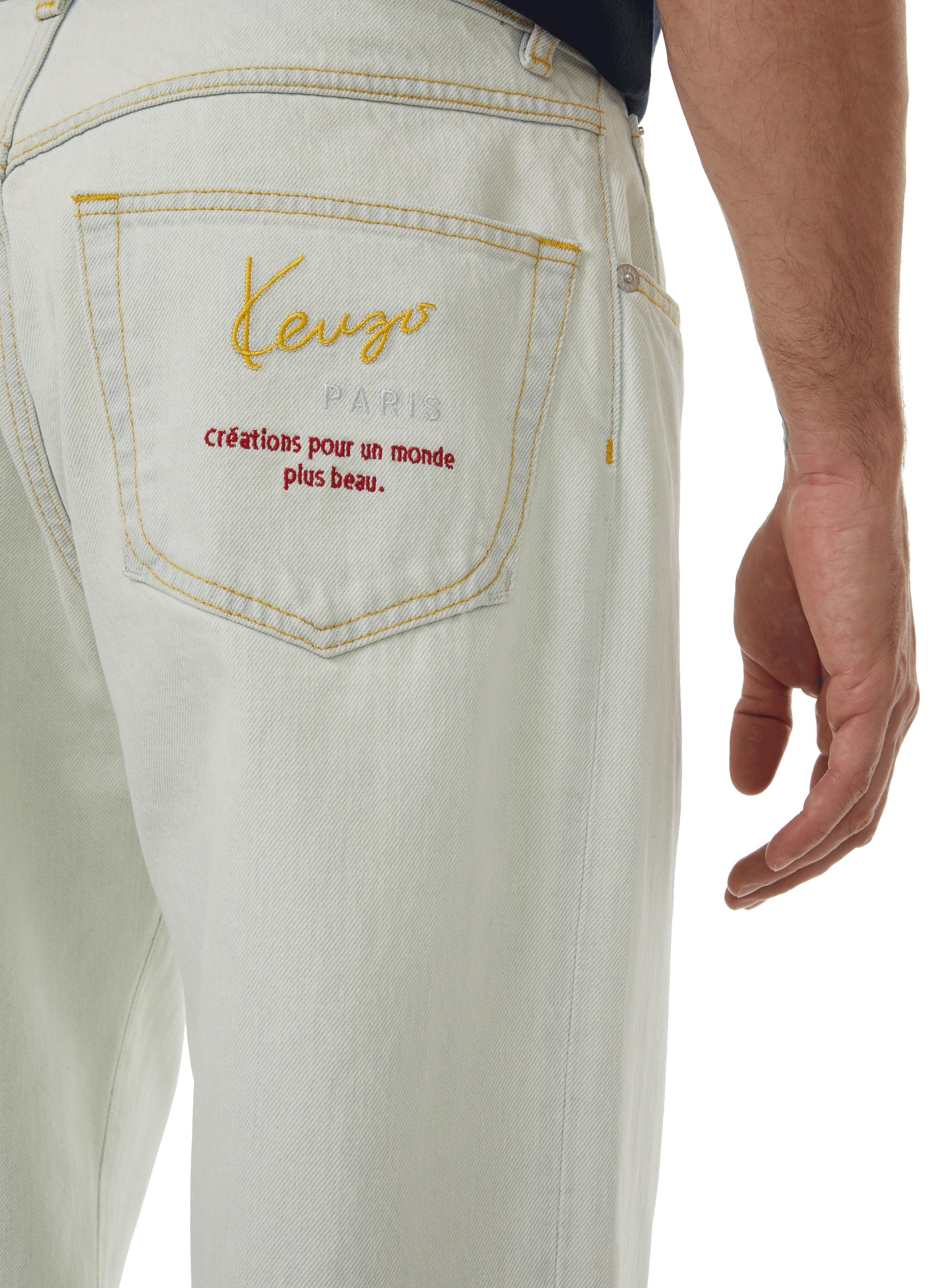 Relaxed jeans KENZO Blue