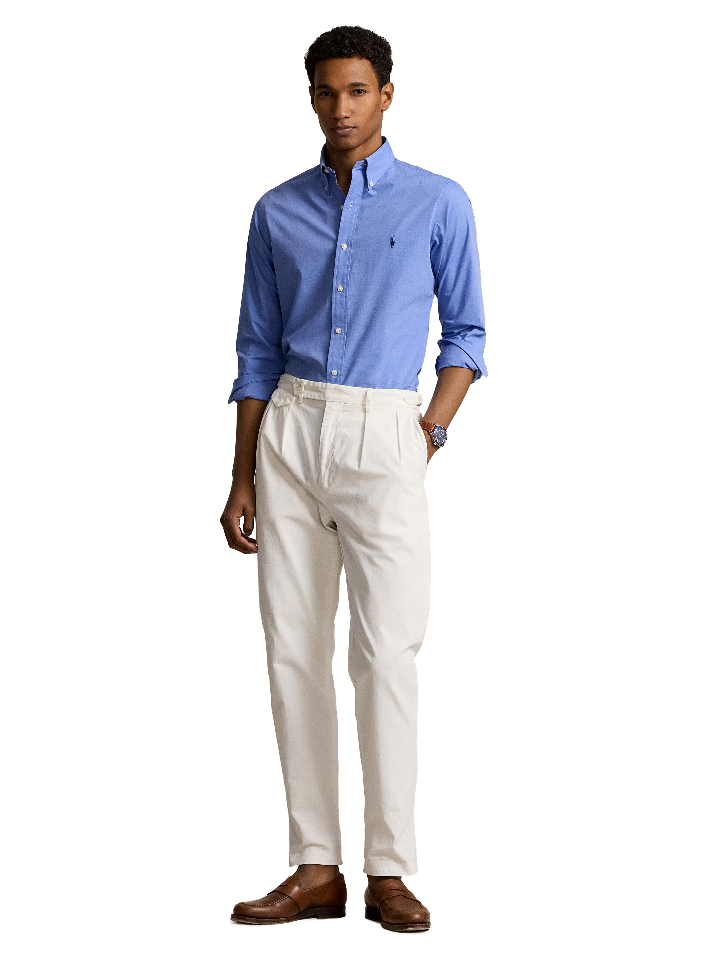 Long-sleeve cotton Shirt  POLO RALPH LAUREN Blue