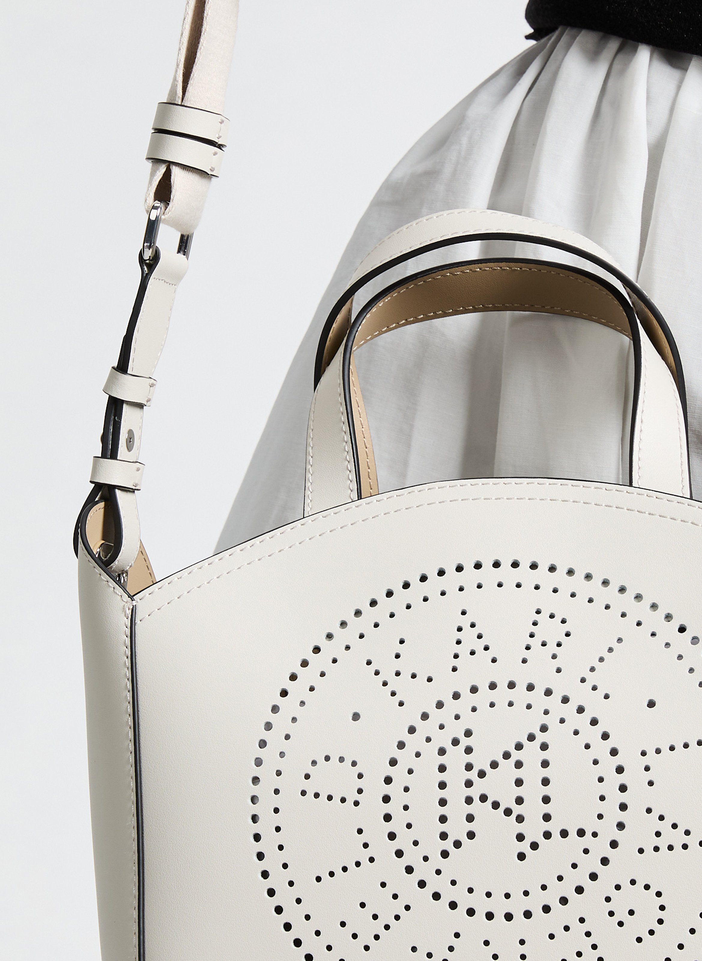 Sac à main en cuir Gris