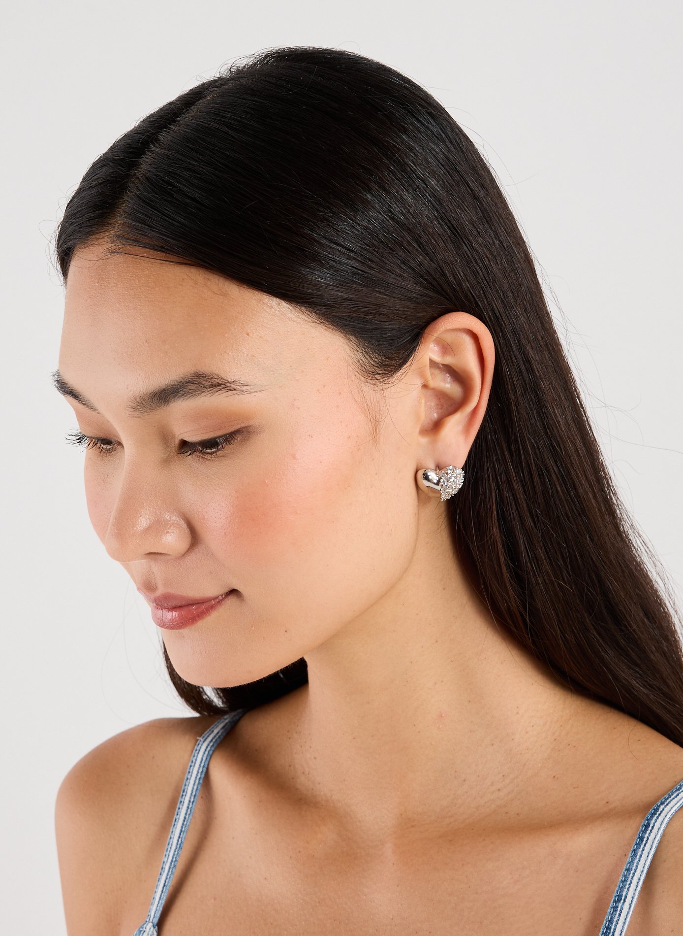 Boucles d'oreilles Siam JUSTINE CLENQUET Argent