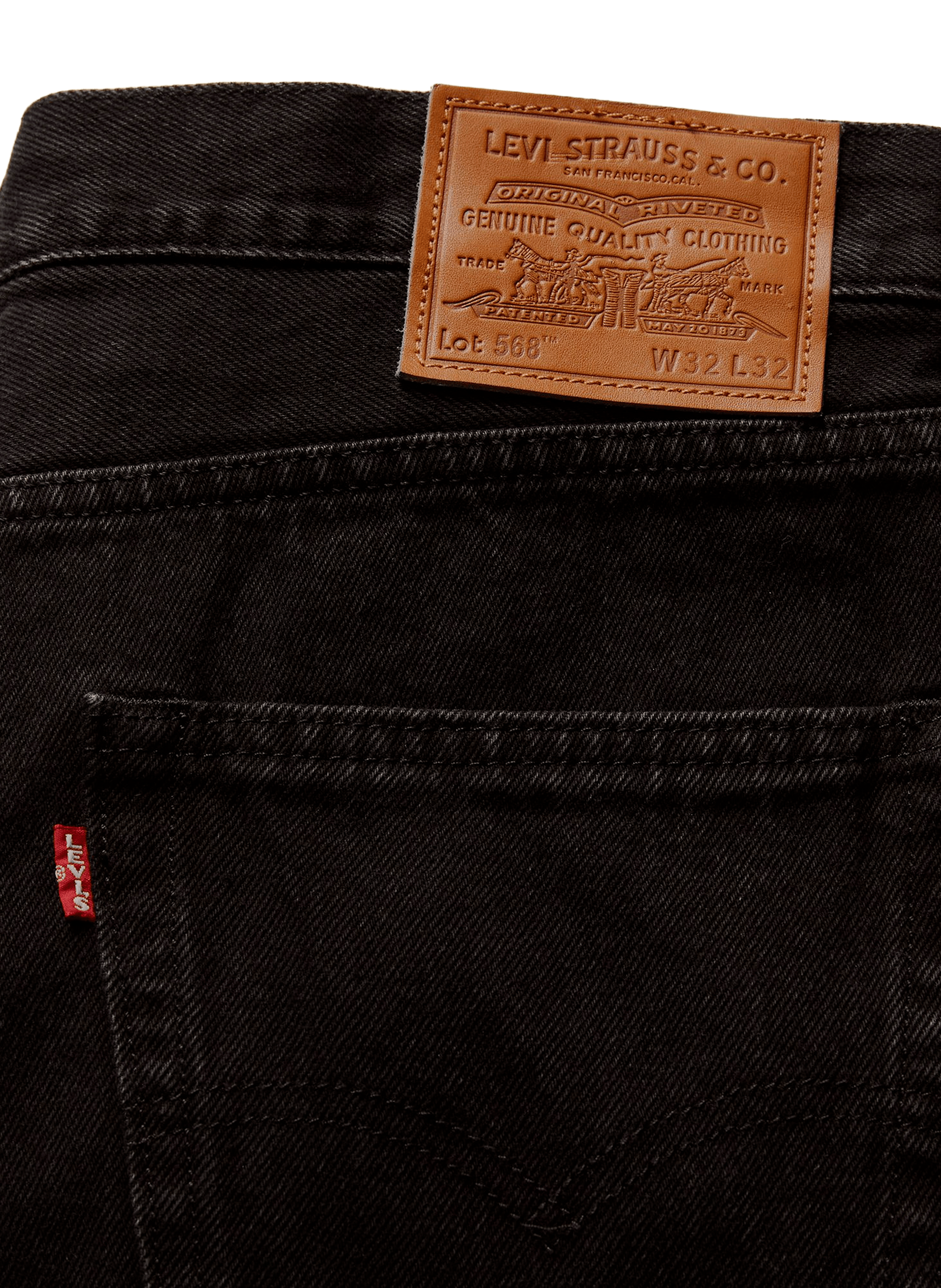 Jeans 568 LEVI'S Black