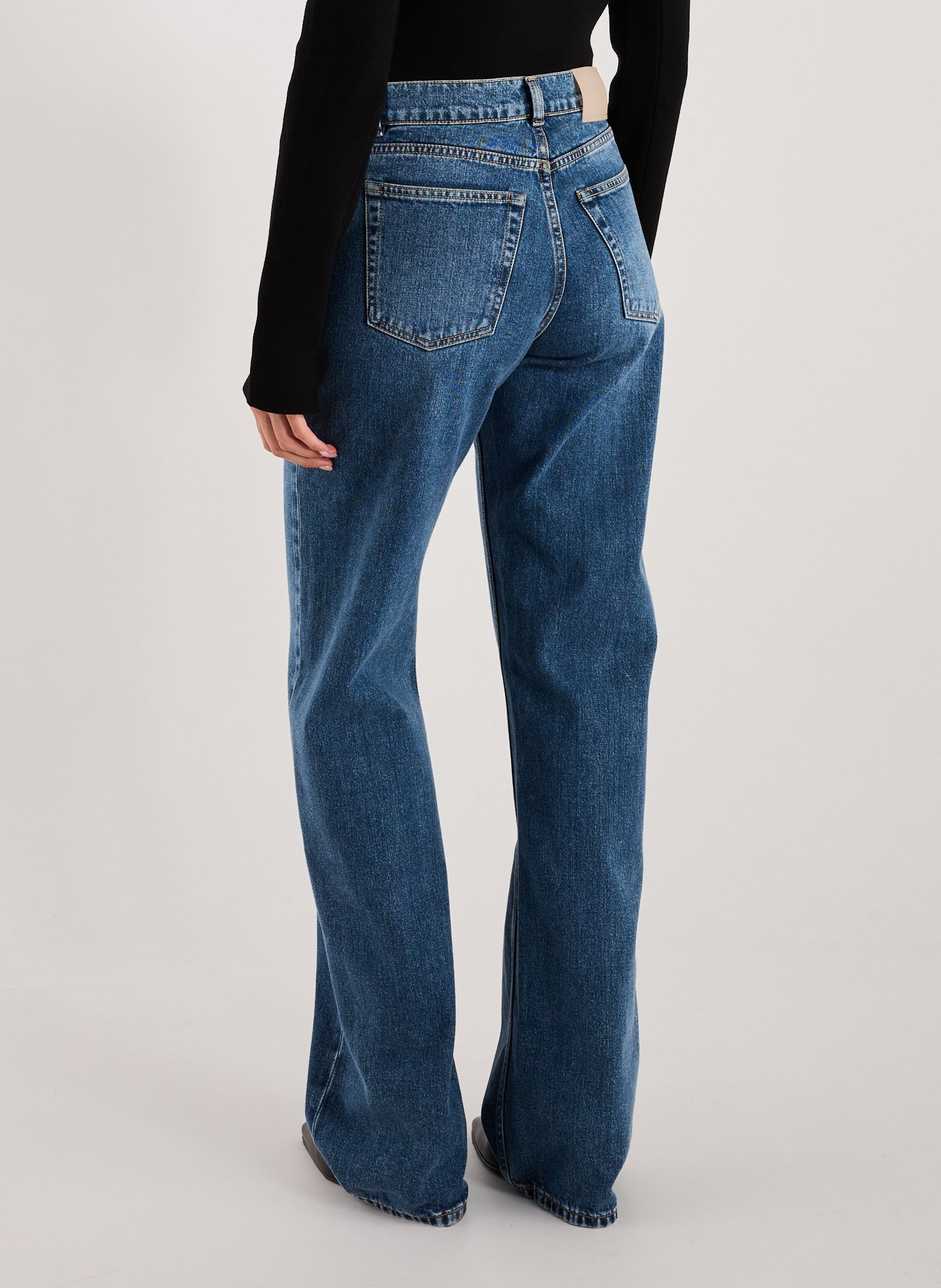 Straight cotton jeans OUR LEGACY Blue