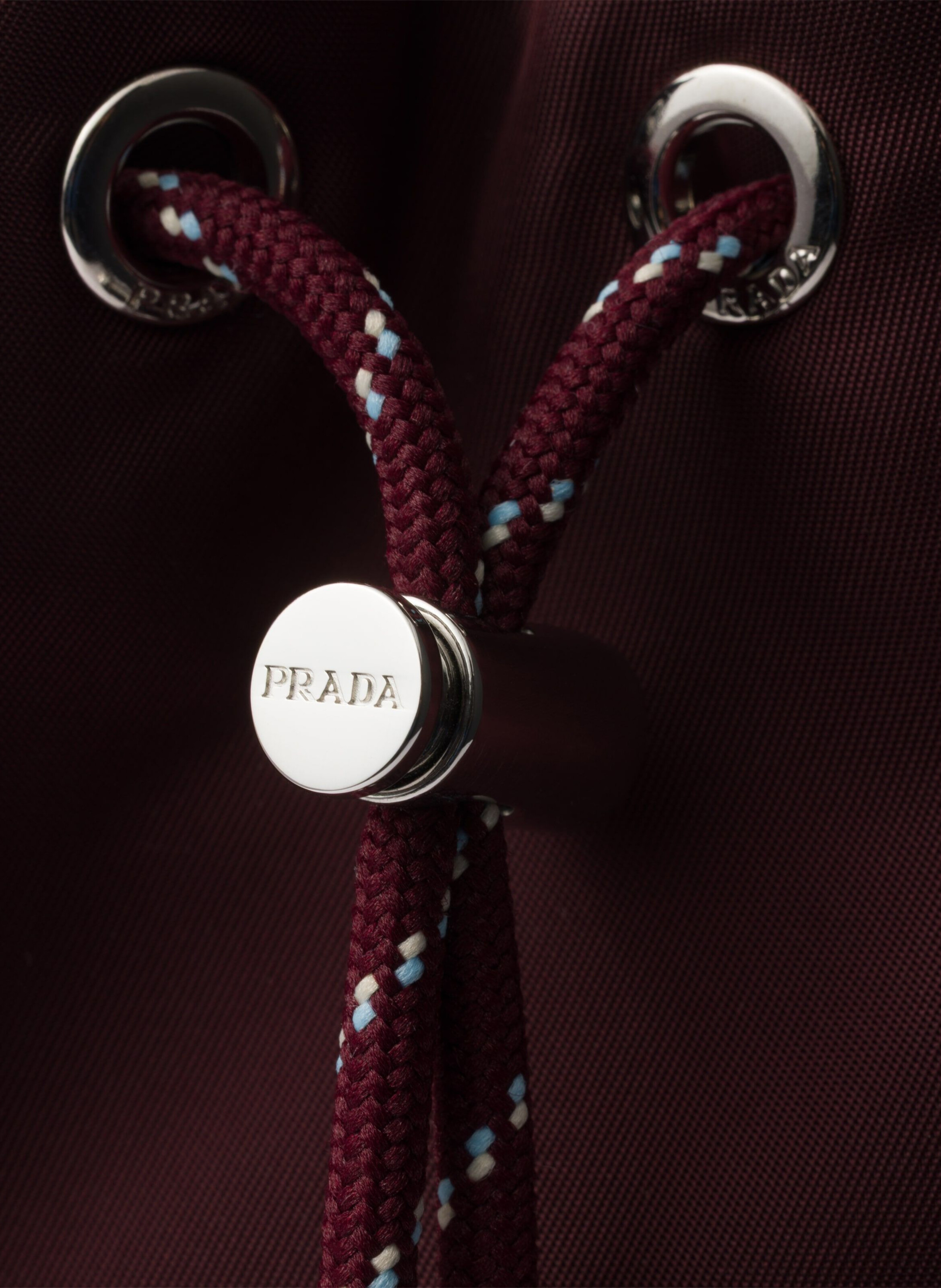 Pochette prada speedrock en re-nylon et cuir PRADA Rouge