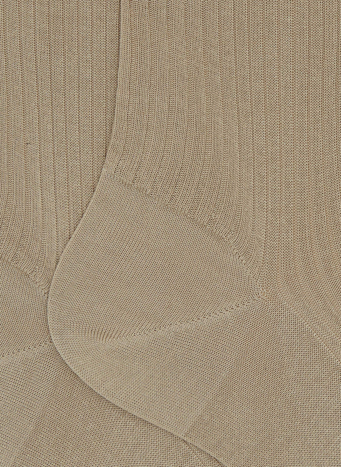 Chaussettes côtelées en coton DORÉ DORÉ Beige