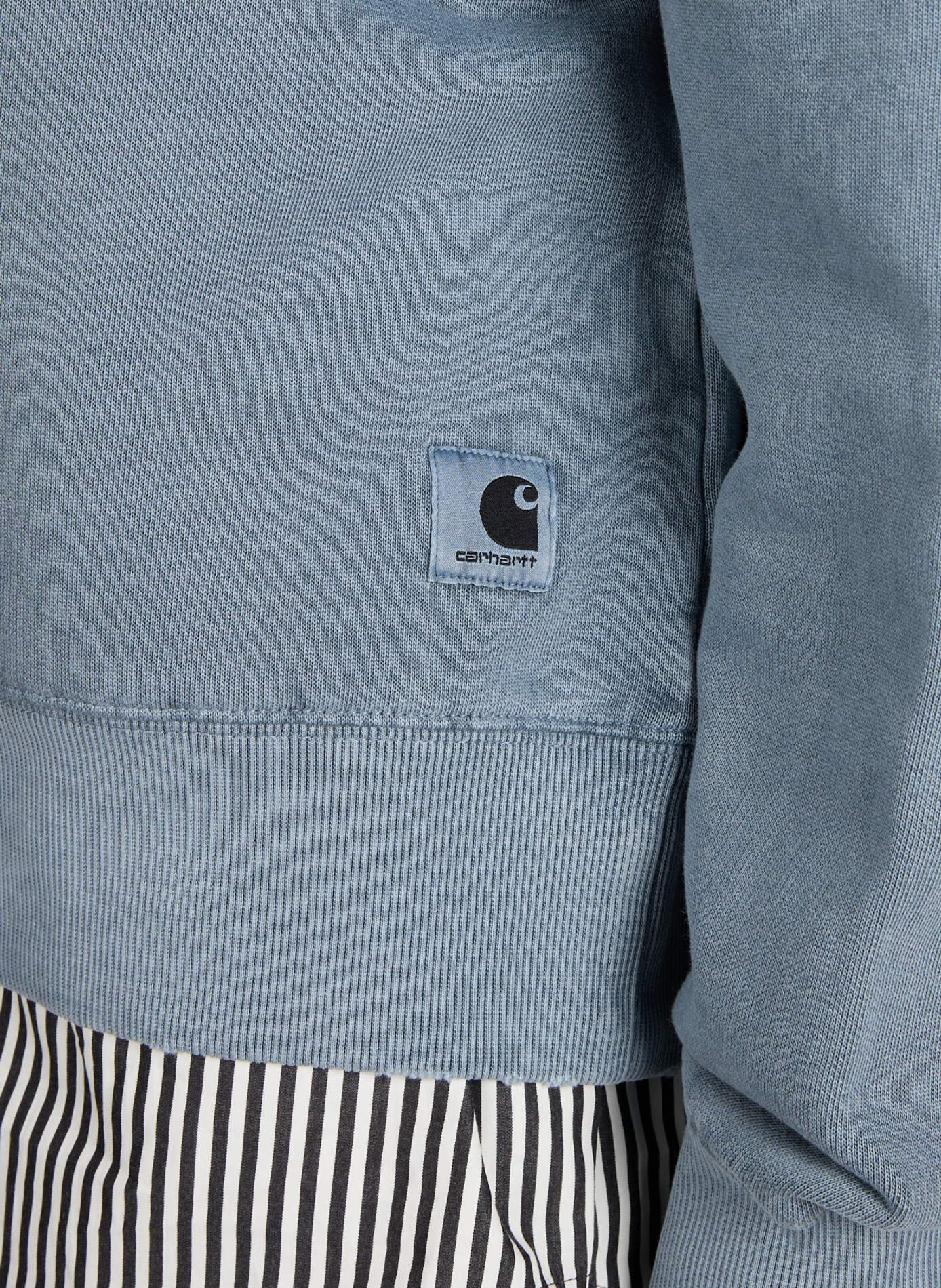 Round-neck cotton sweater CARHARTT WIP Blue