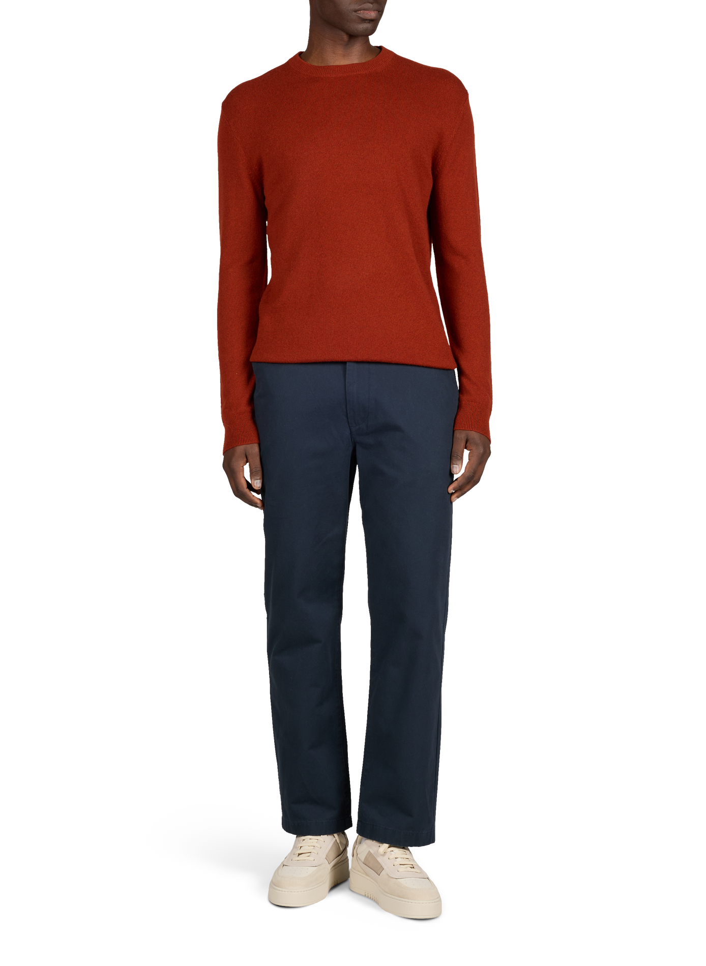  Cashmere round-neck jumper AU PRINTEMPS PARIS Brown