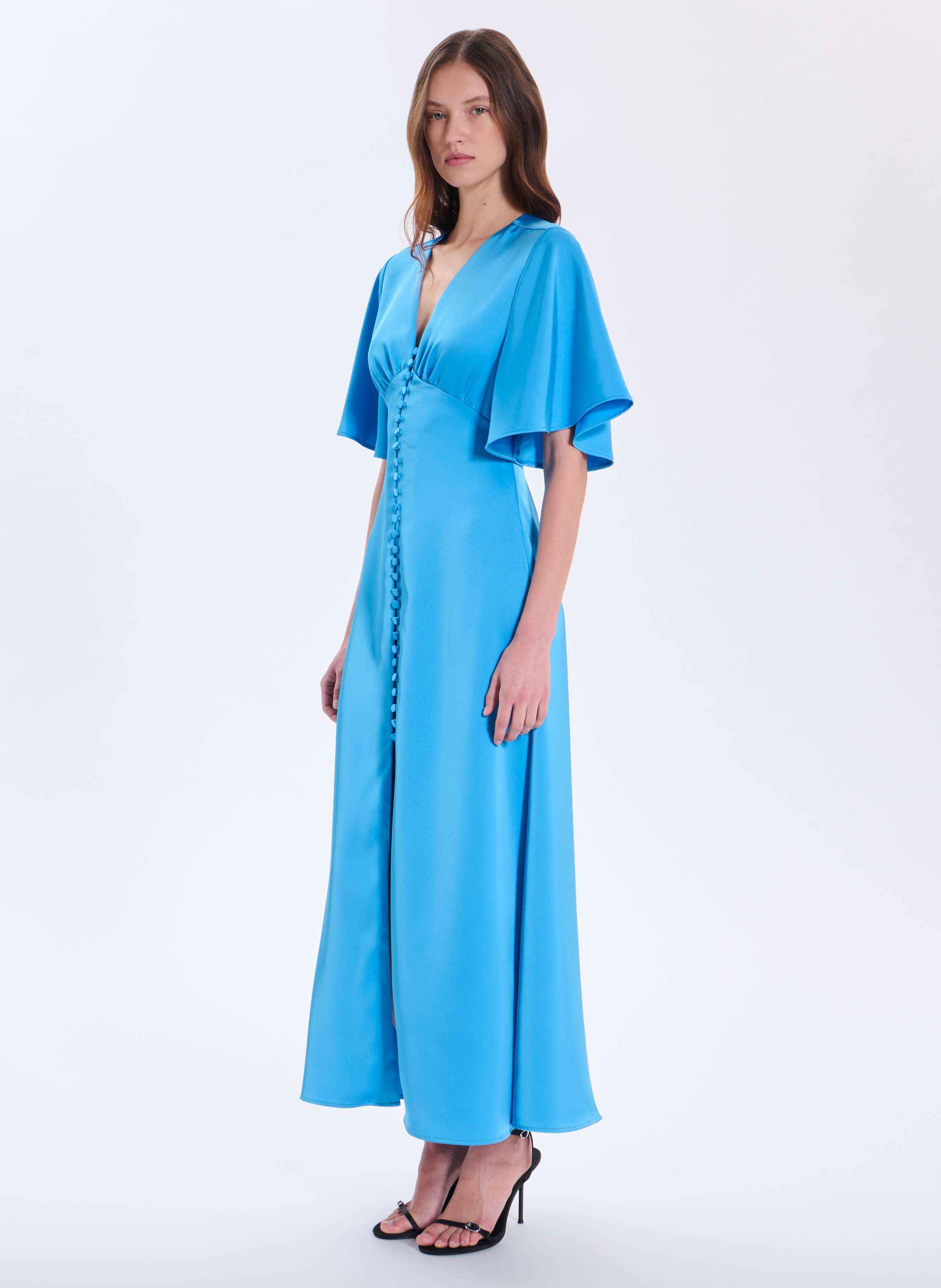 Robe  romilie ZAPA Bleu