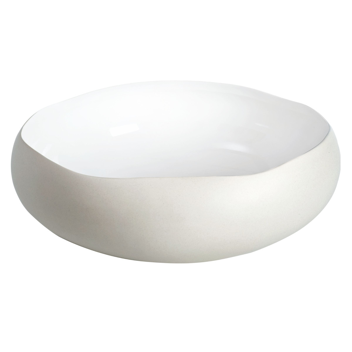 Oslo - saladier 34 x 34 x 11.5 cm MEDARD DE NOBLAT Blanc