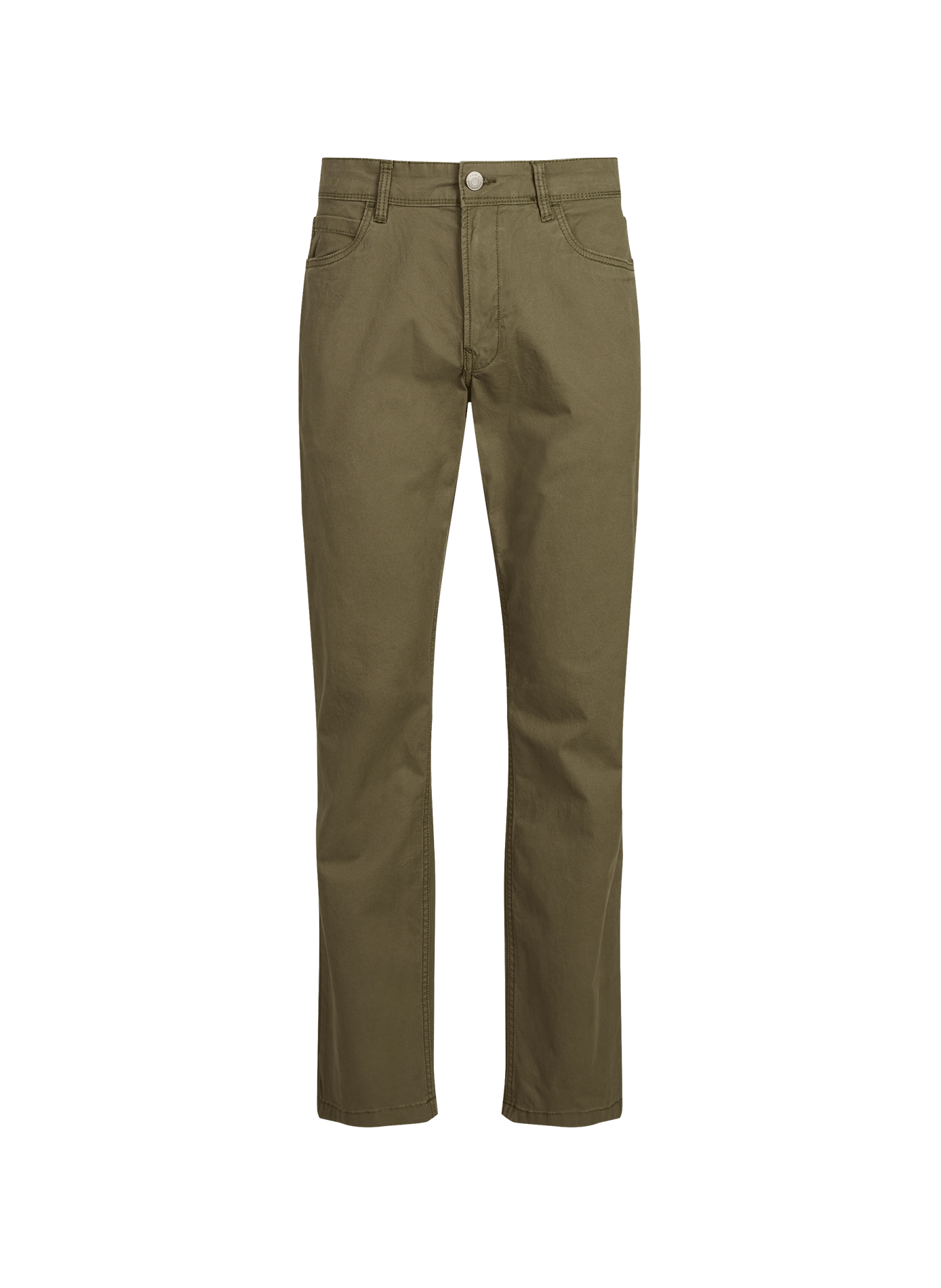 Pantalon uni en coton mélangé TIMBERLAND Kaki