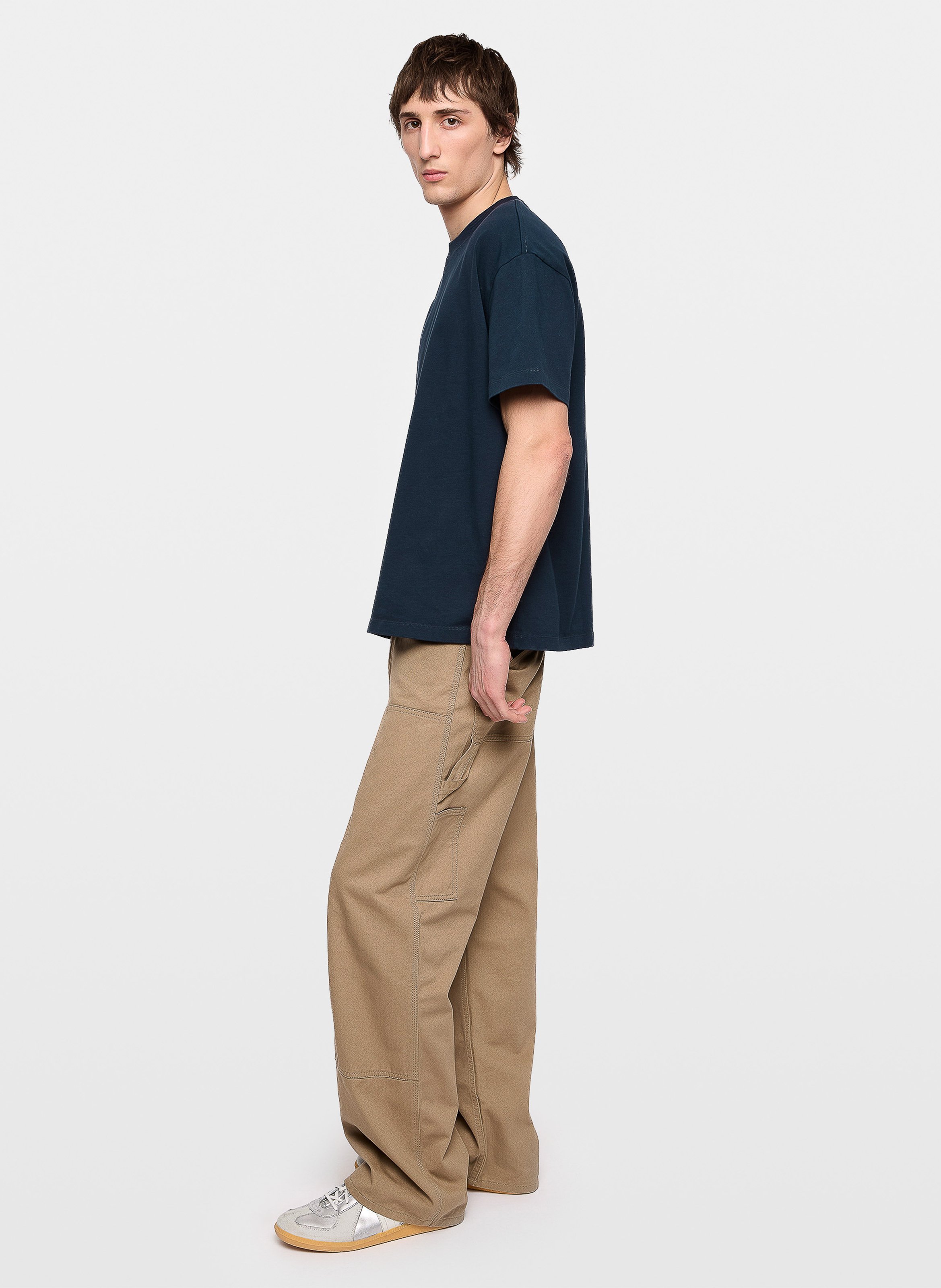 Tee-shirt col rond en coton bio teddy ZADIG&VOLTAIRE Bleu