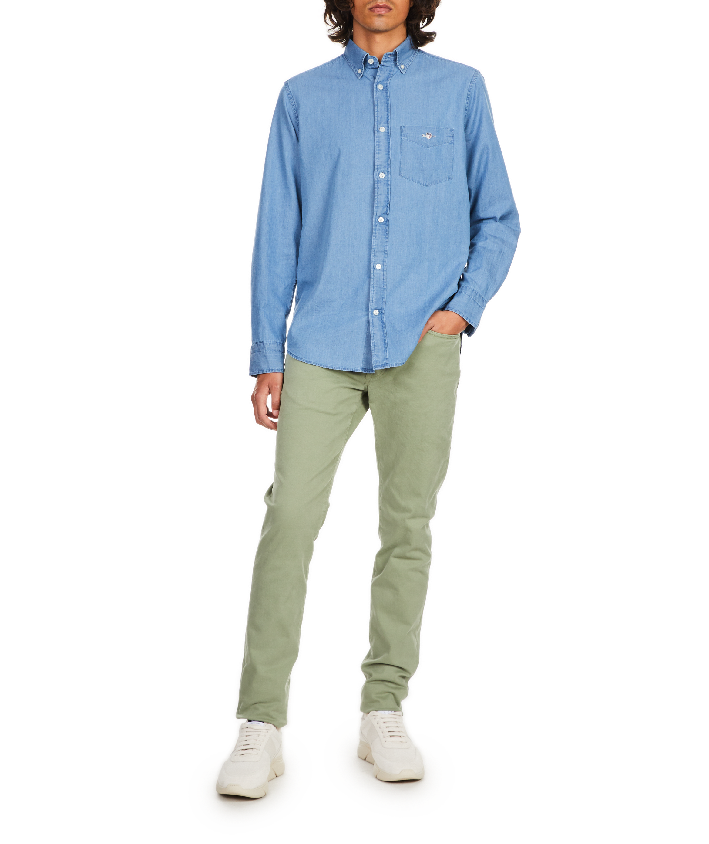  Cotton shirt GANT Blue